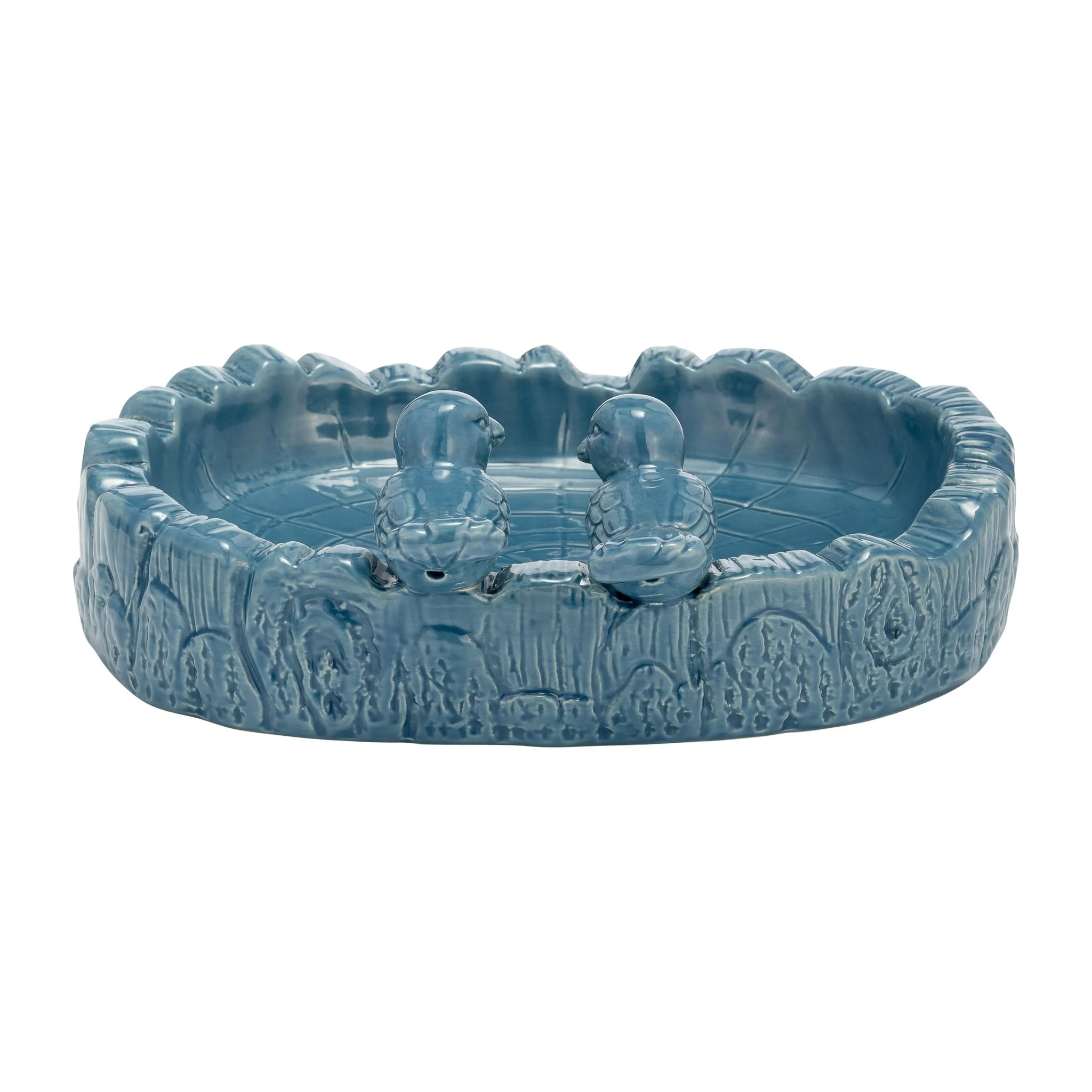 Cer, 10" 2-bird In Pond Feeder, Lyons Blue - Image 4