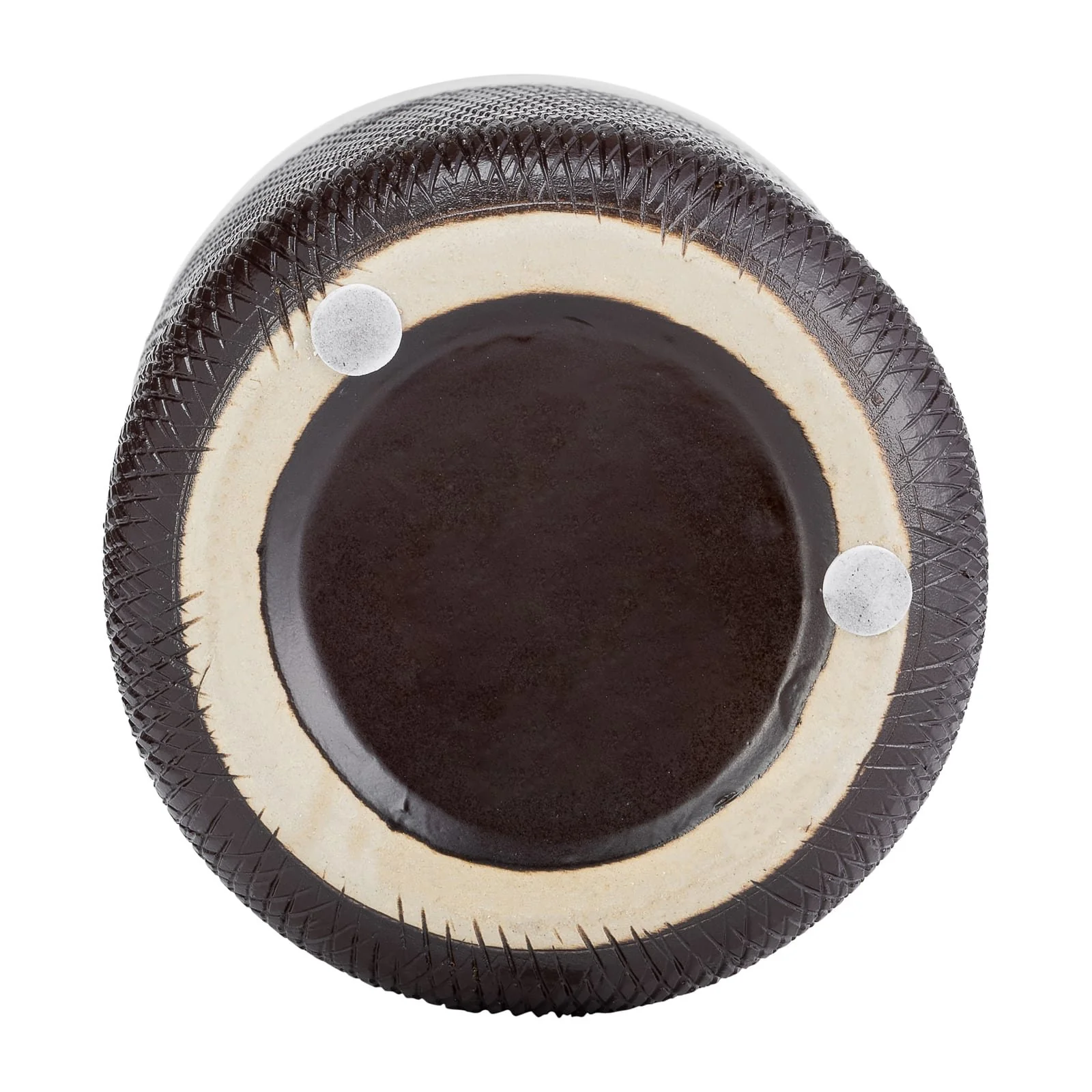 Cer, 10"h Grooved Vase, Java - Image 6