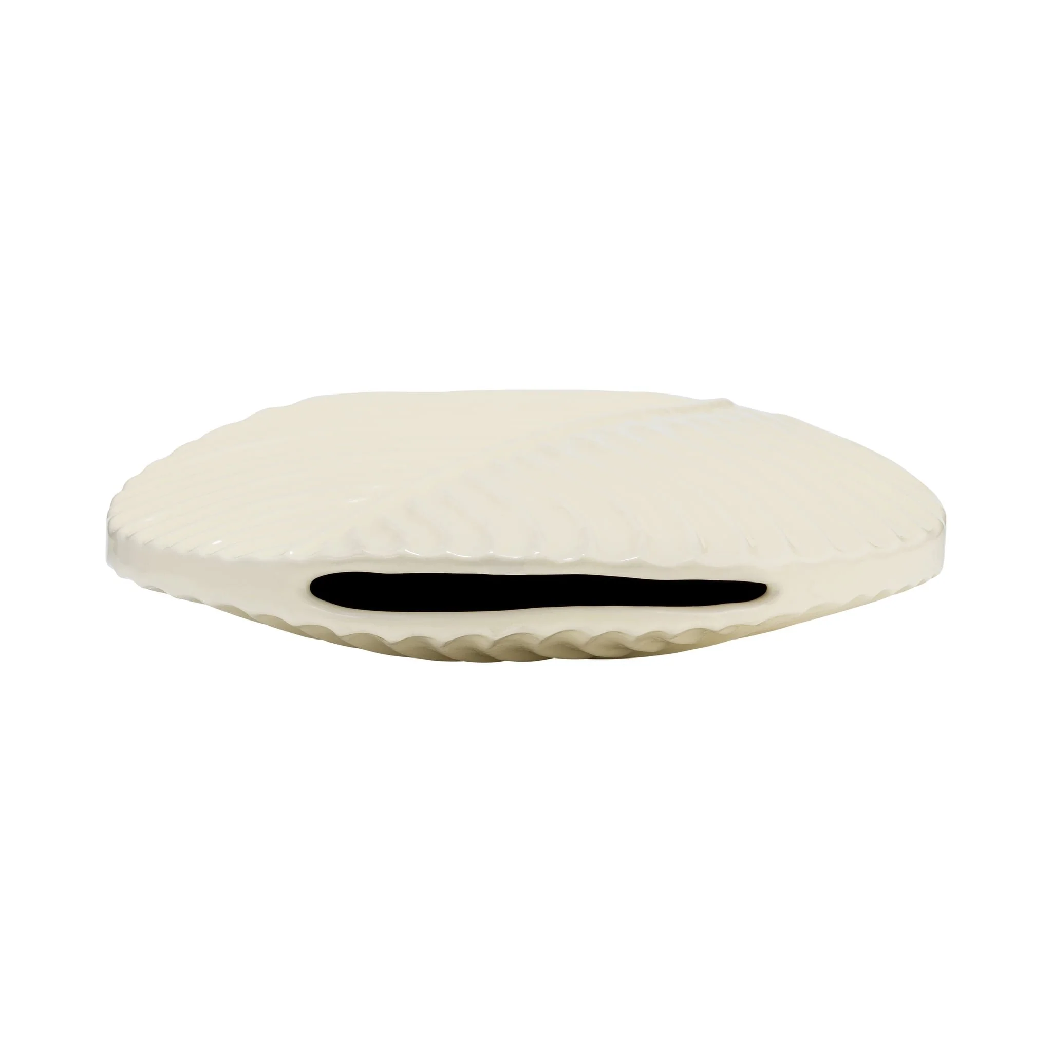 Cer, 11" Round Botanical Vase, Cotton - Image 5