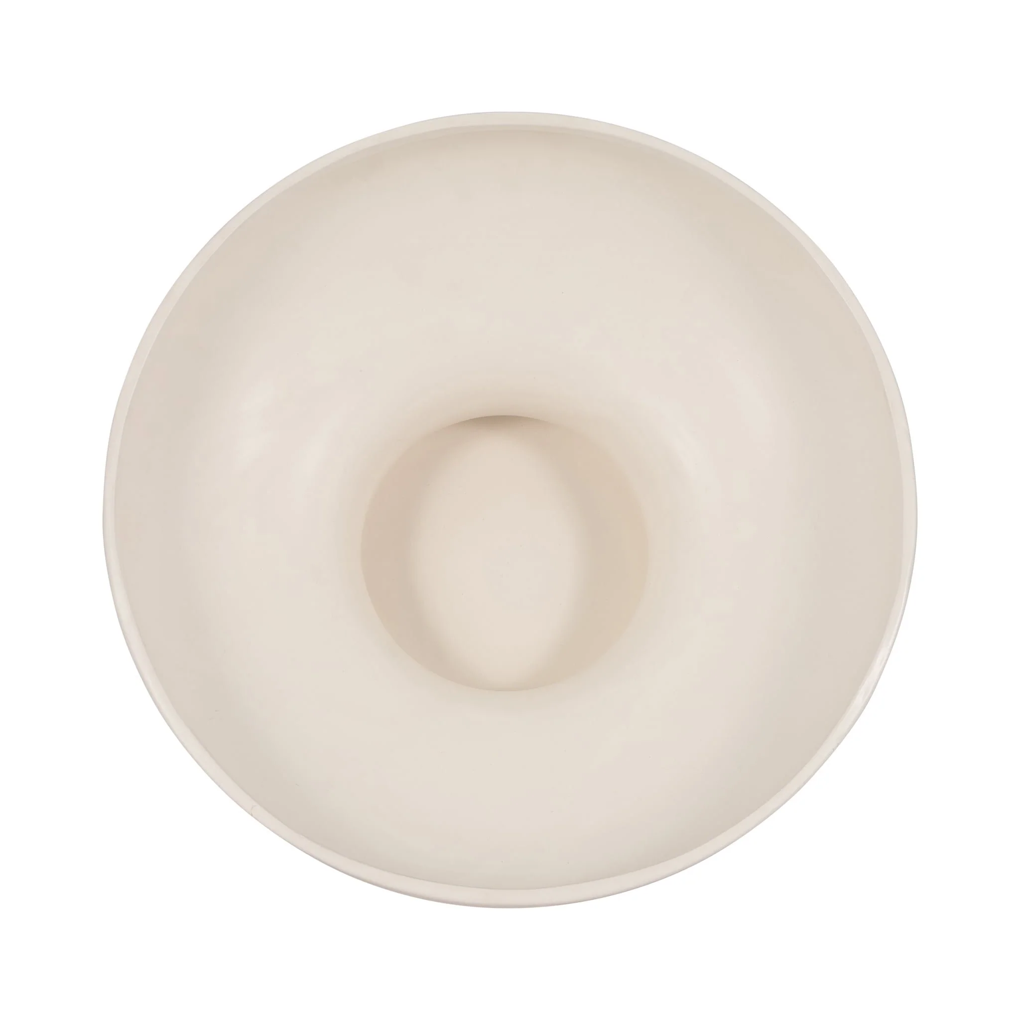 Cer, 12" Bowl W Handles On Stand, Cotton - Image 6