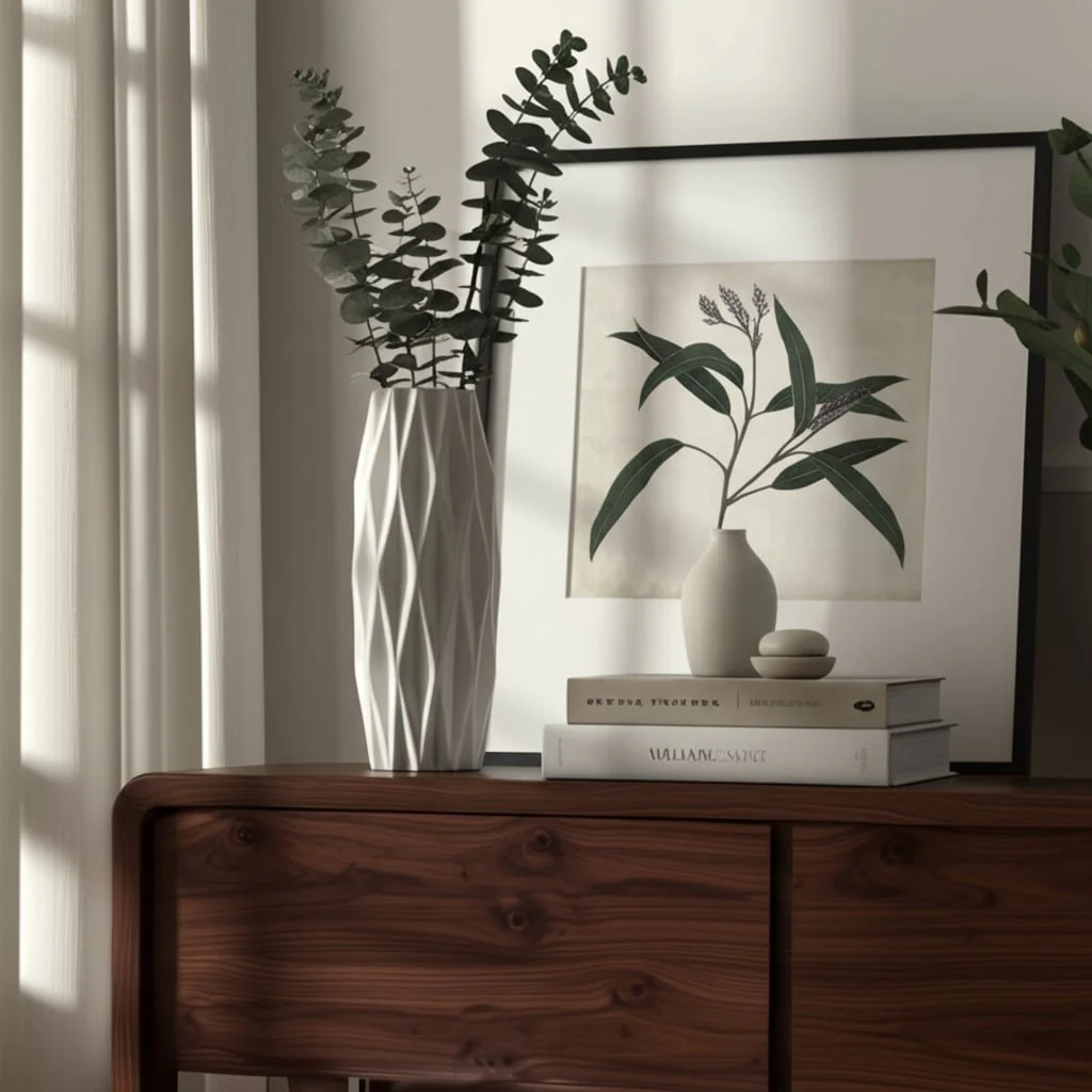 Cer, 12" Flutter Vase, Cotton - Image 10
