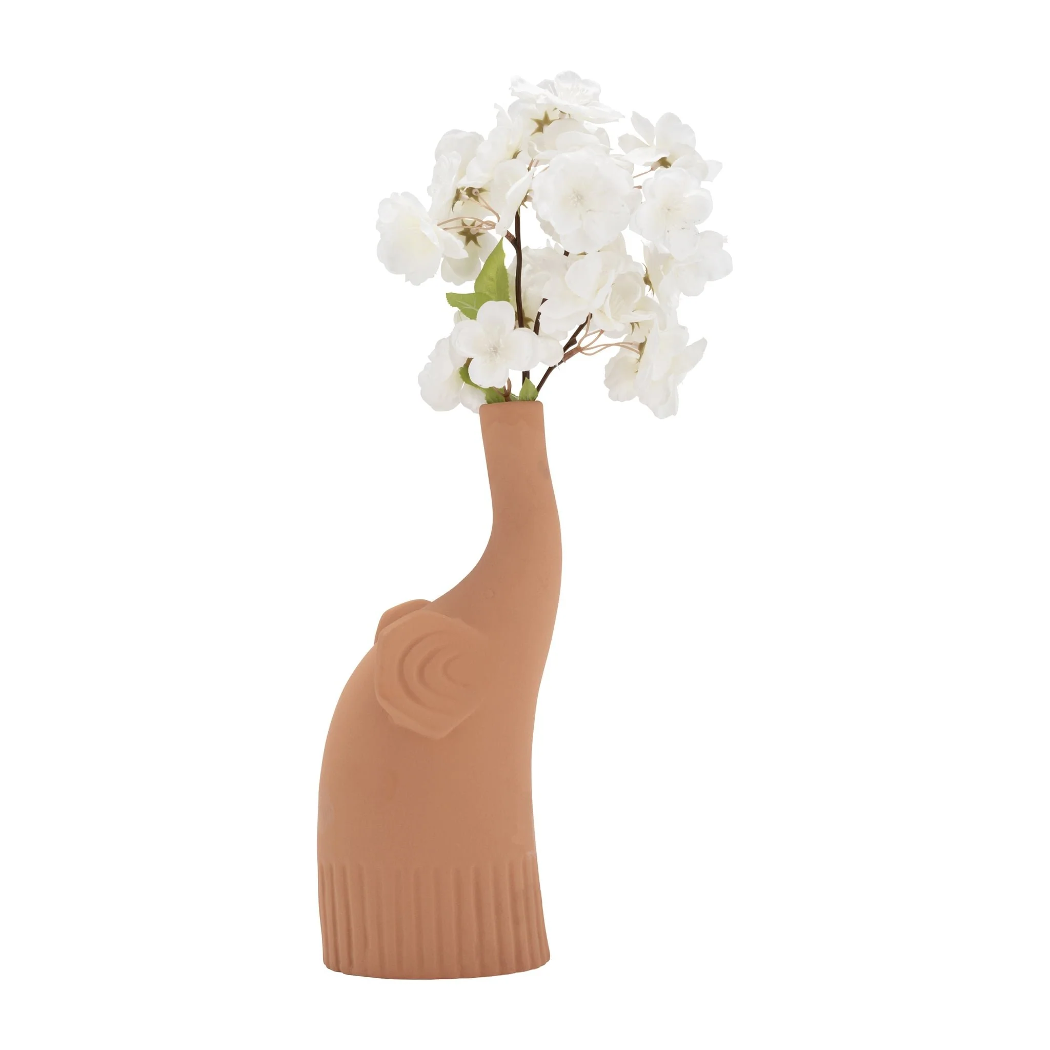 Cer,12"h Elephant Deco,terracota - Image 4
