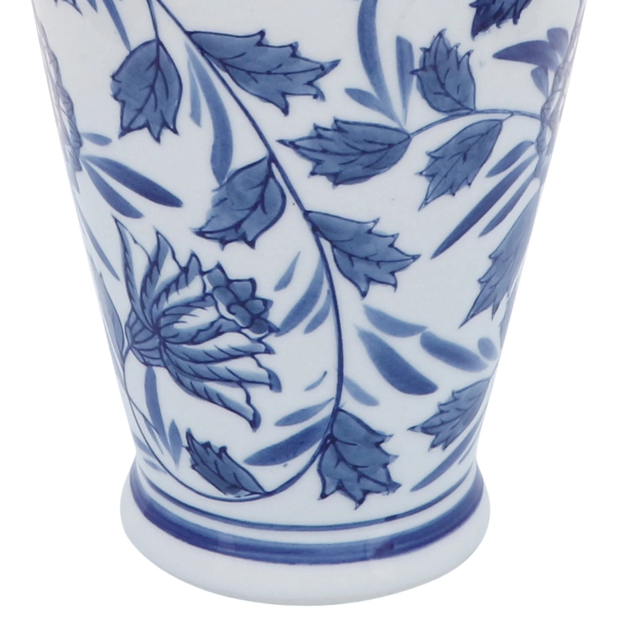 Cer, 13"h Chinoiserie Vase, Blue/white - Image 7