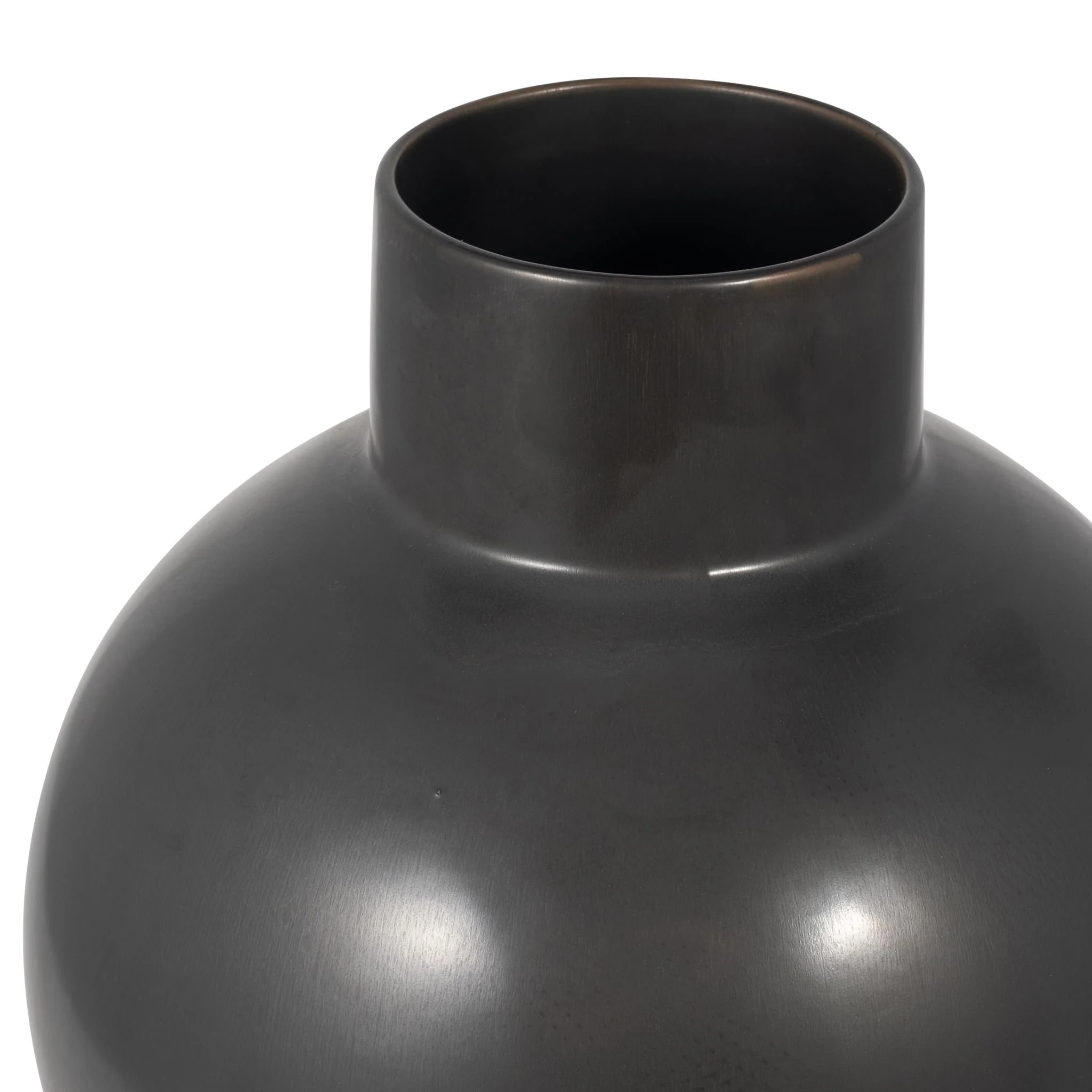Cer, 15"h Bubble Vase, Gray - Image 3