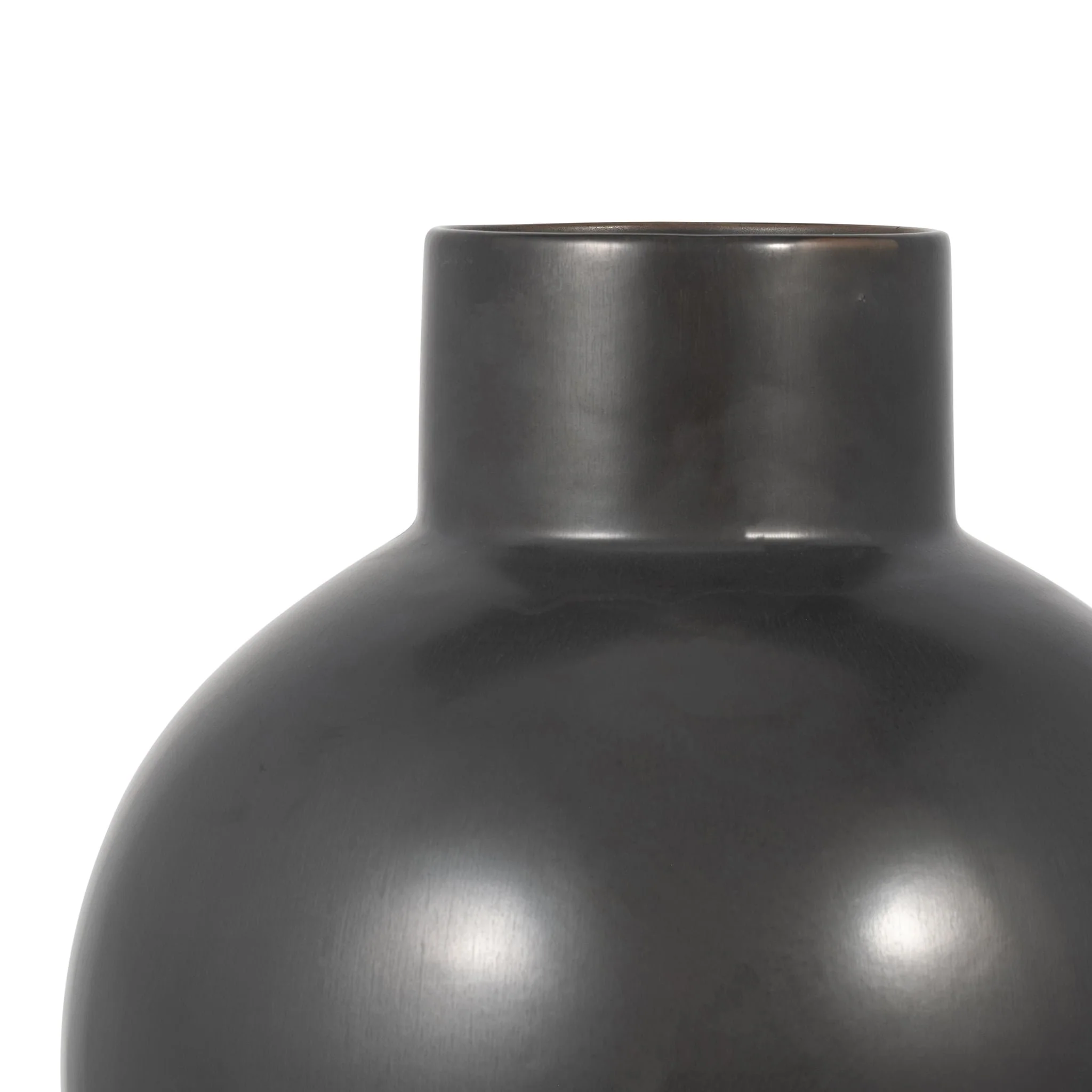 Cer, 15"h Bubble Vase, Gray - Image 4