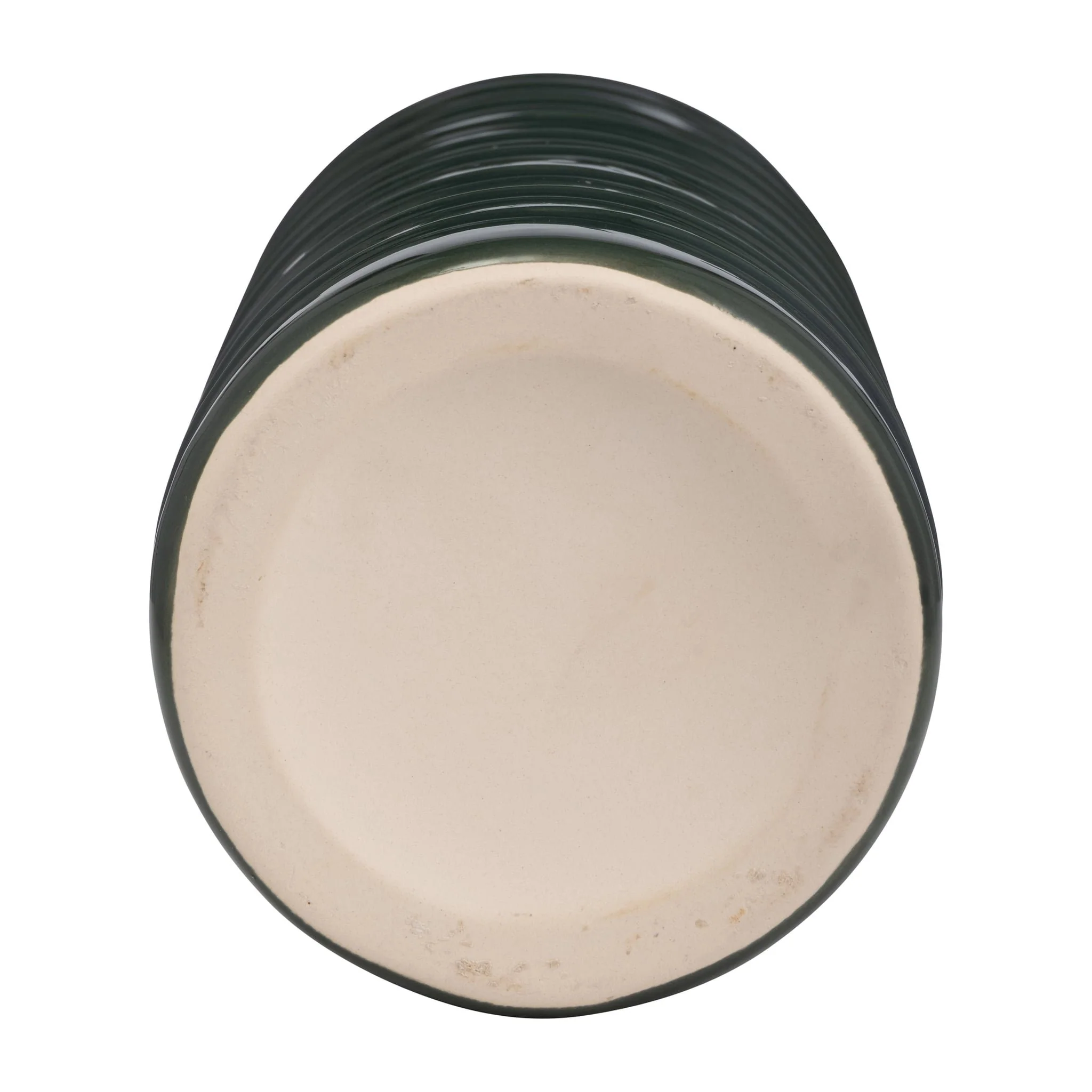 Cer, 17"h Tribal Vase, Forest Green - Image 6