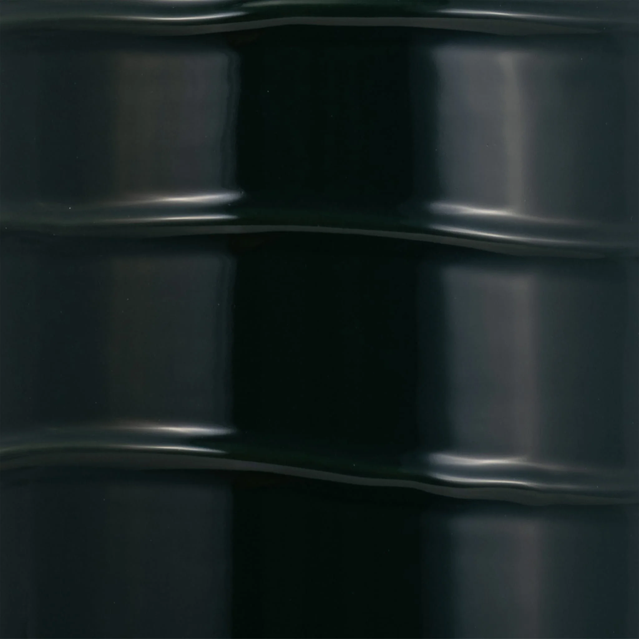 Cer, 20"h Tribal Vase, Forest Green - Image 4