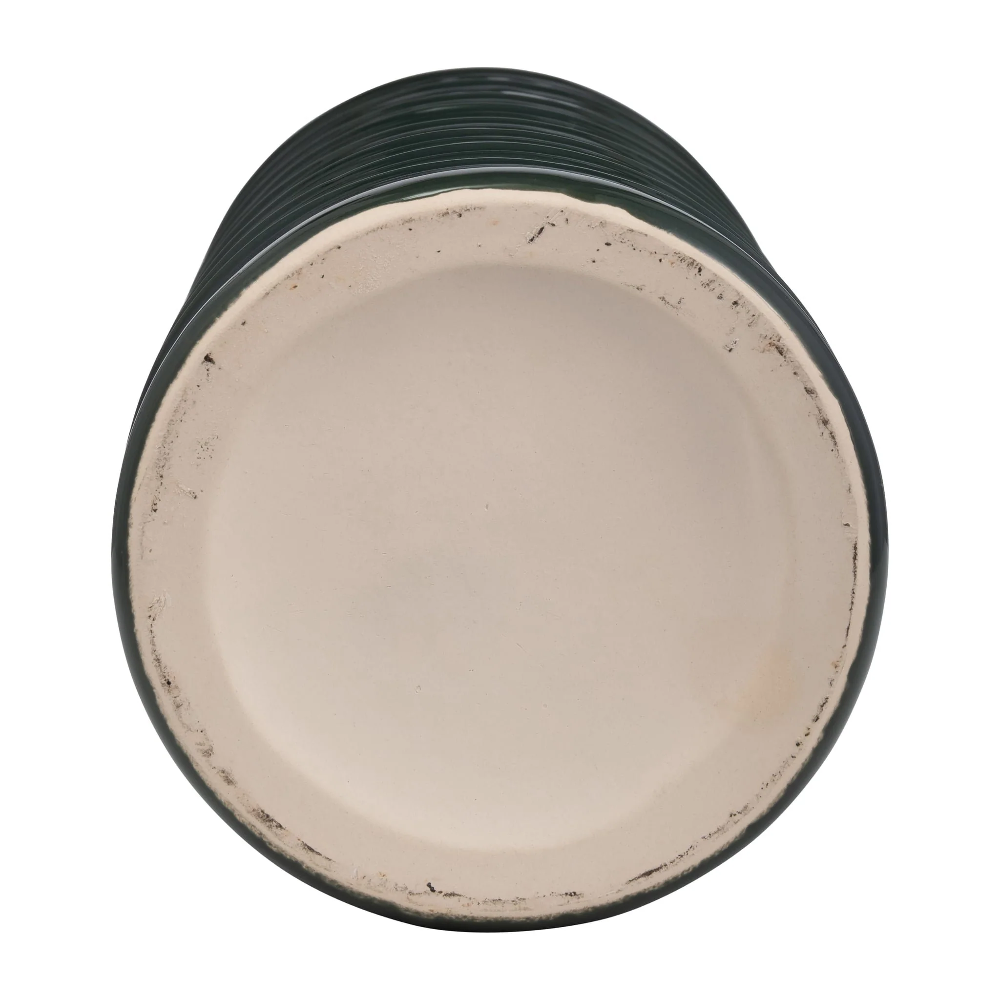 Cer, 20"h Tribal Vase, Forest Green - Image 6