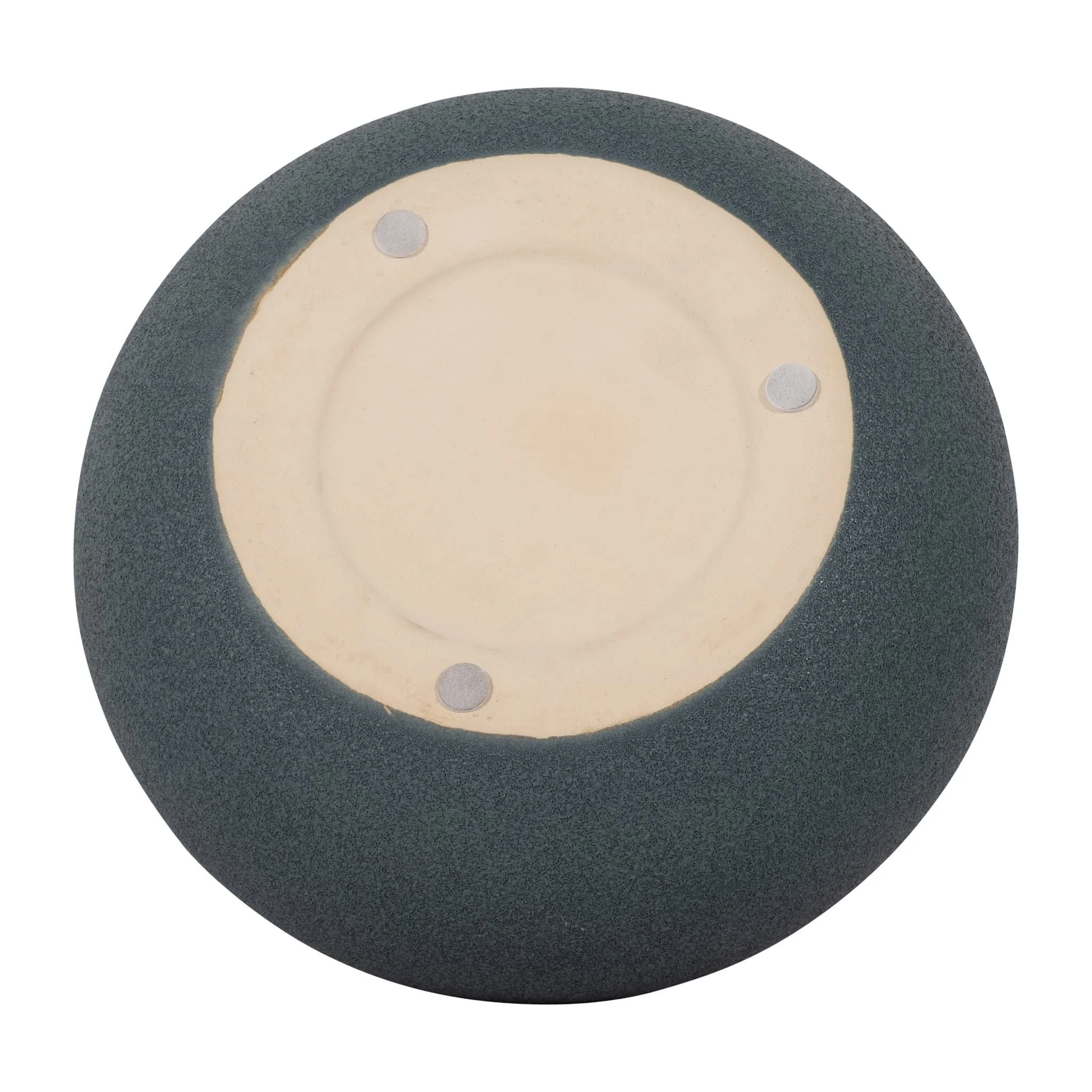 Cer, 5" Round Volcanic Vase, Denim Navy Blue - Image 6