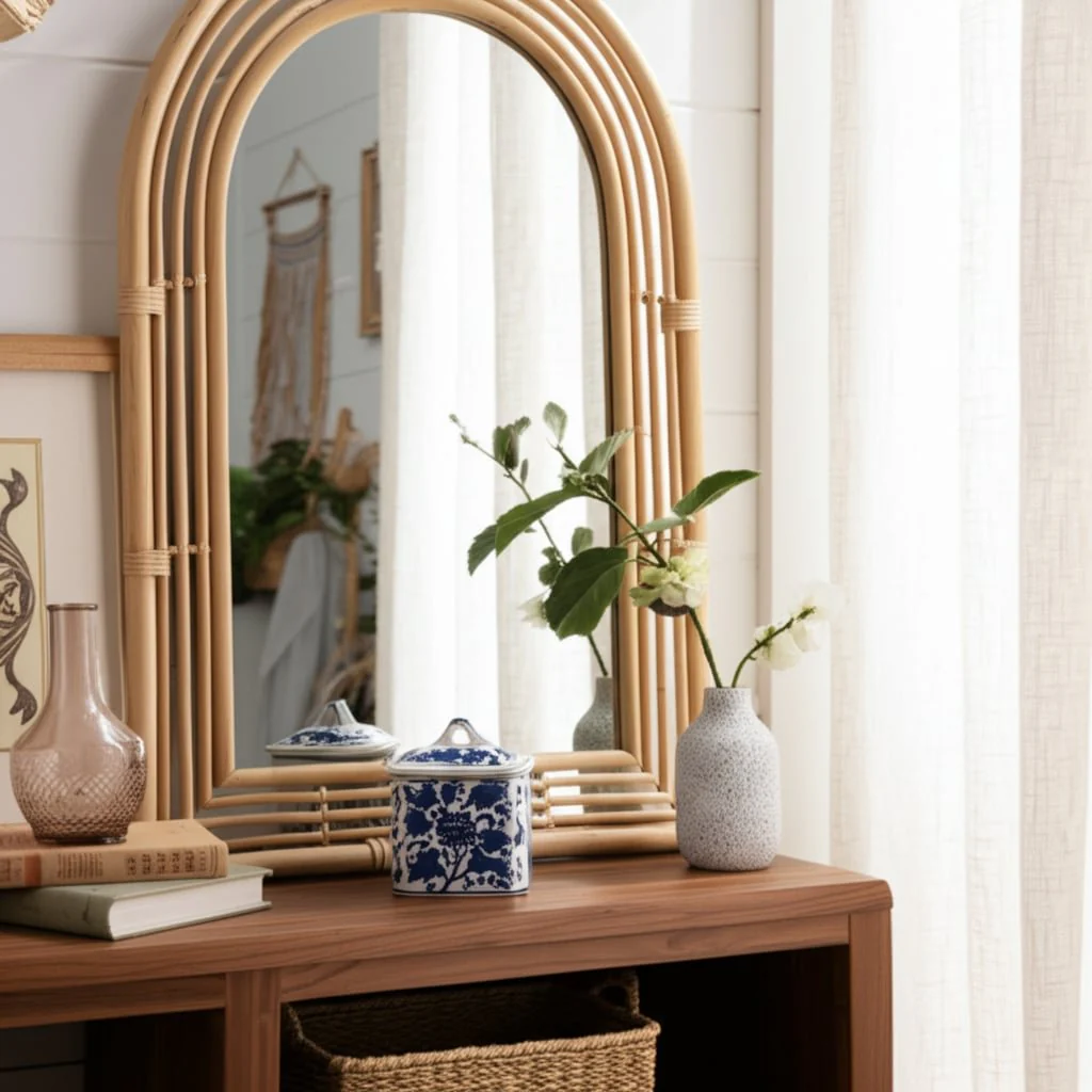 Cer, 6" 13oz Rect Chinoiserie Candle W/lid,blu/wht - Image 11