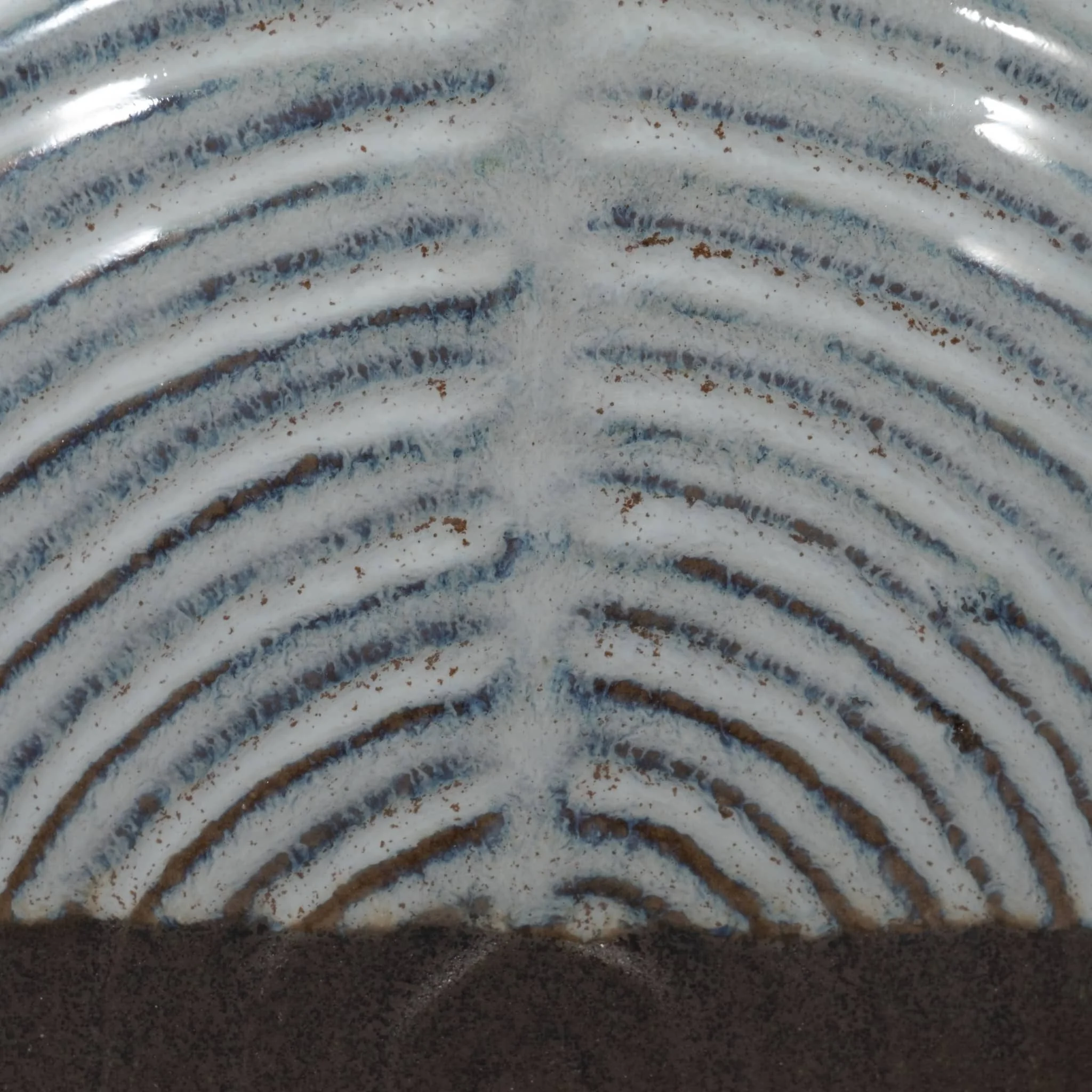 Cer, 6" Half Dome Arch Vase, Blue - Image 5