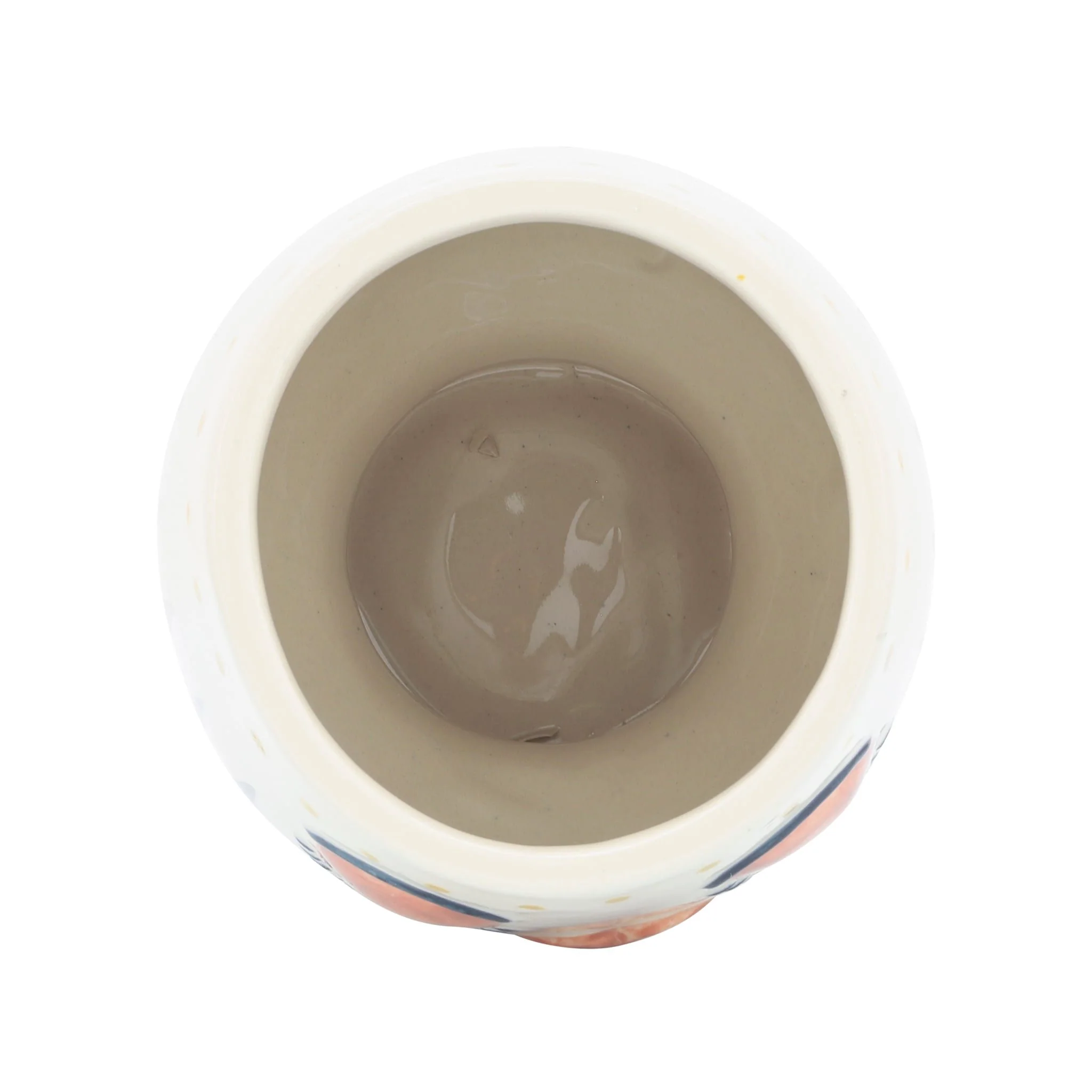 Cer, 6"d Face Vase, Multi - Image 6