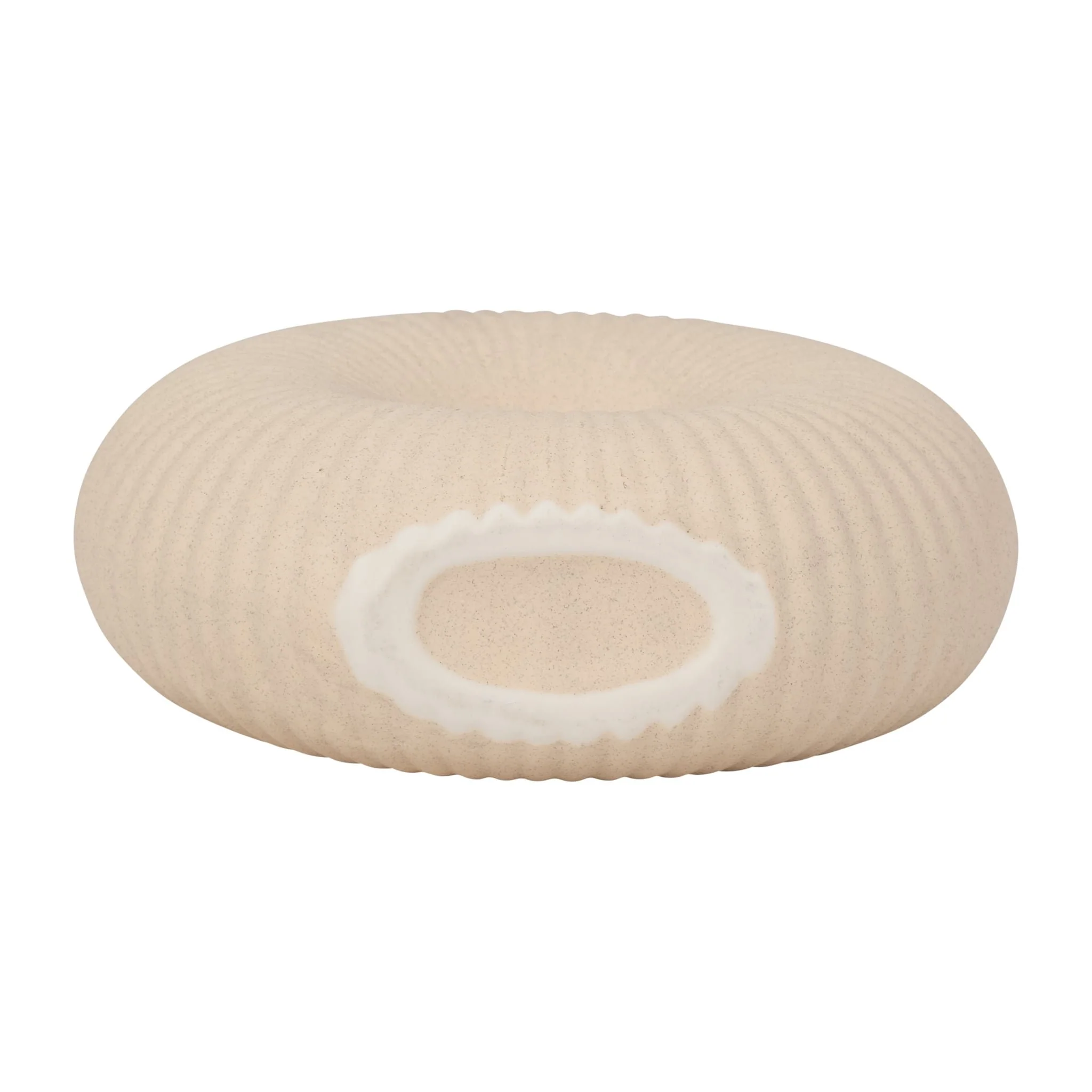 Cer, 7" Donut Hole Vase, Cotton - Image 7