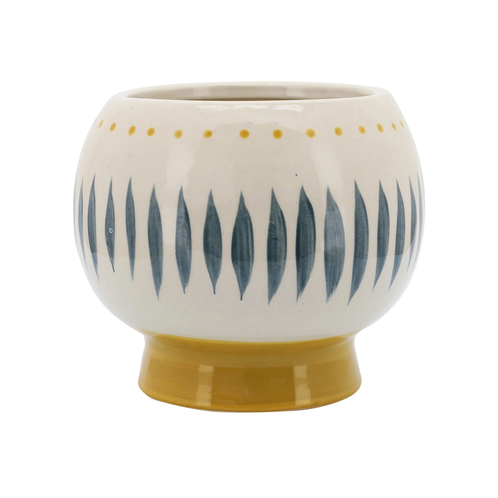 Cer, 7"d Face Planter, Multi - Image 4