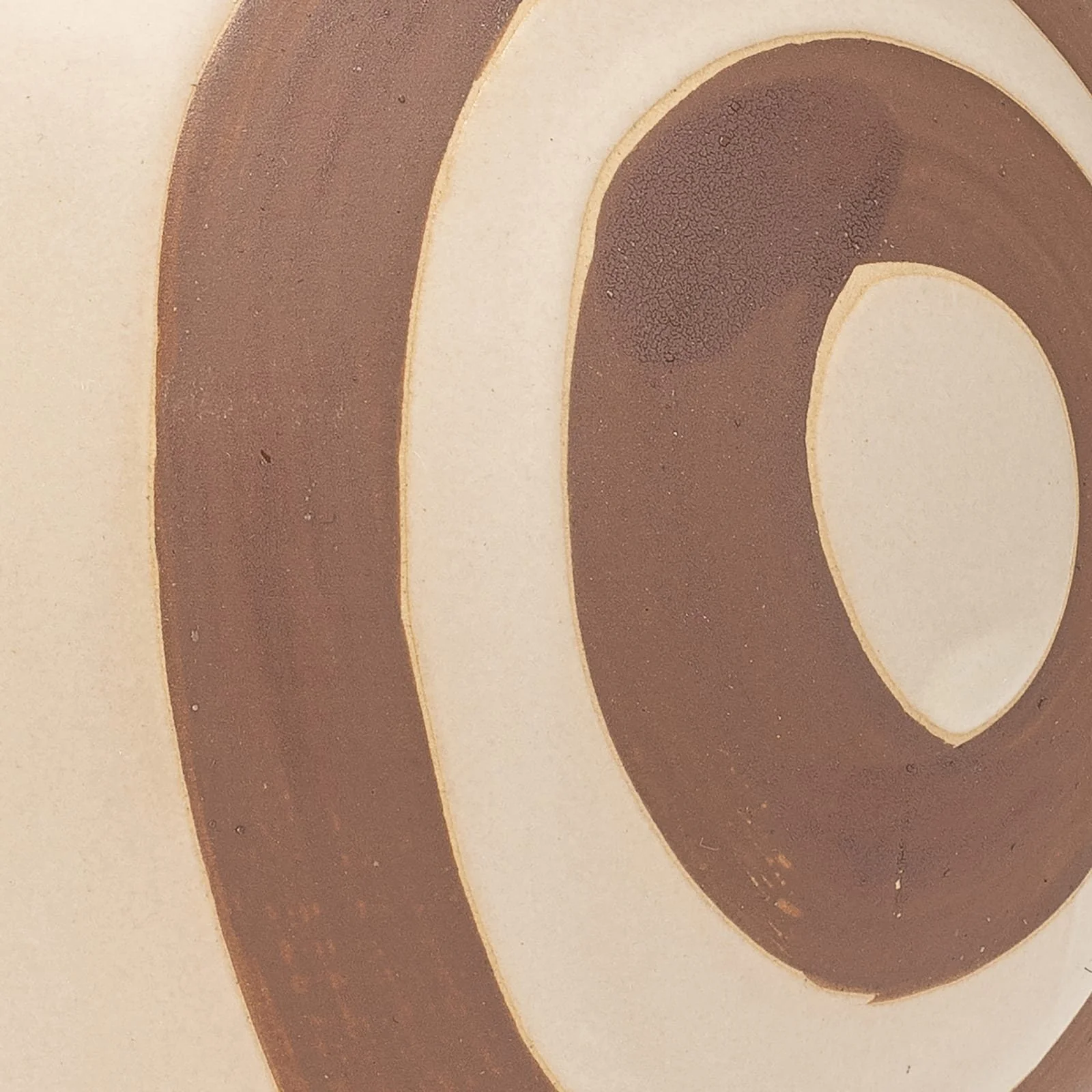 Cer, 7"h Abstract Vase, Irish Cream - Image 5