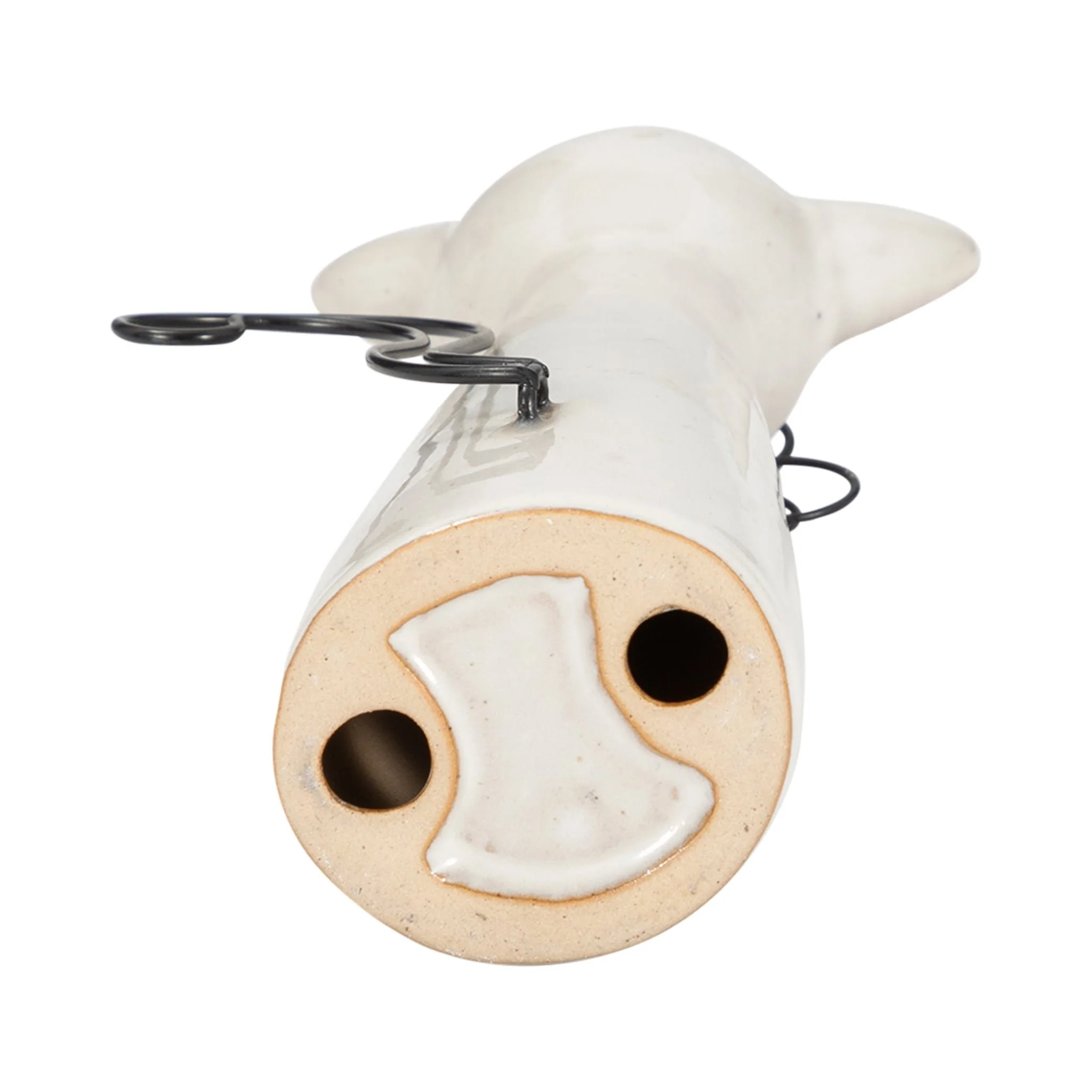 Cer, 8"h Cat W/ Glasses, Beige - Image 7