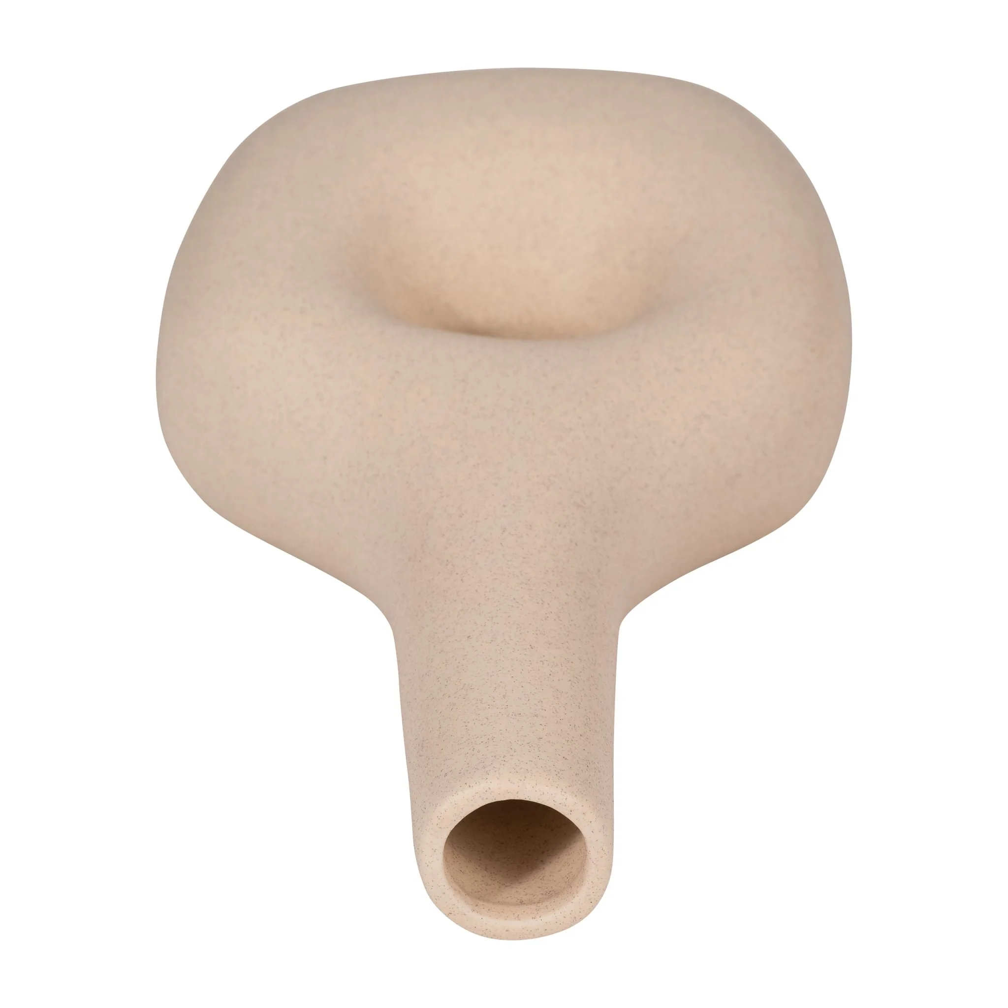 Cer, 9" Open Cut-out Nomad Vase, Ivory - Image 6