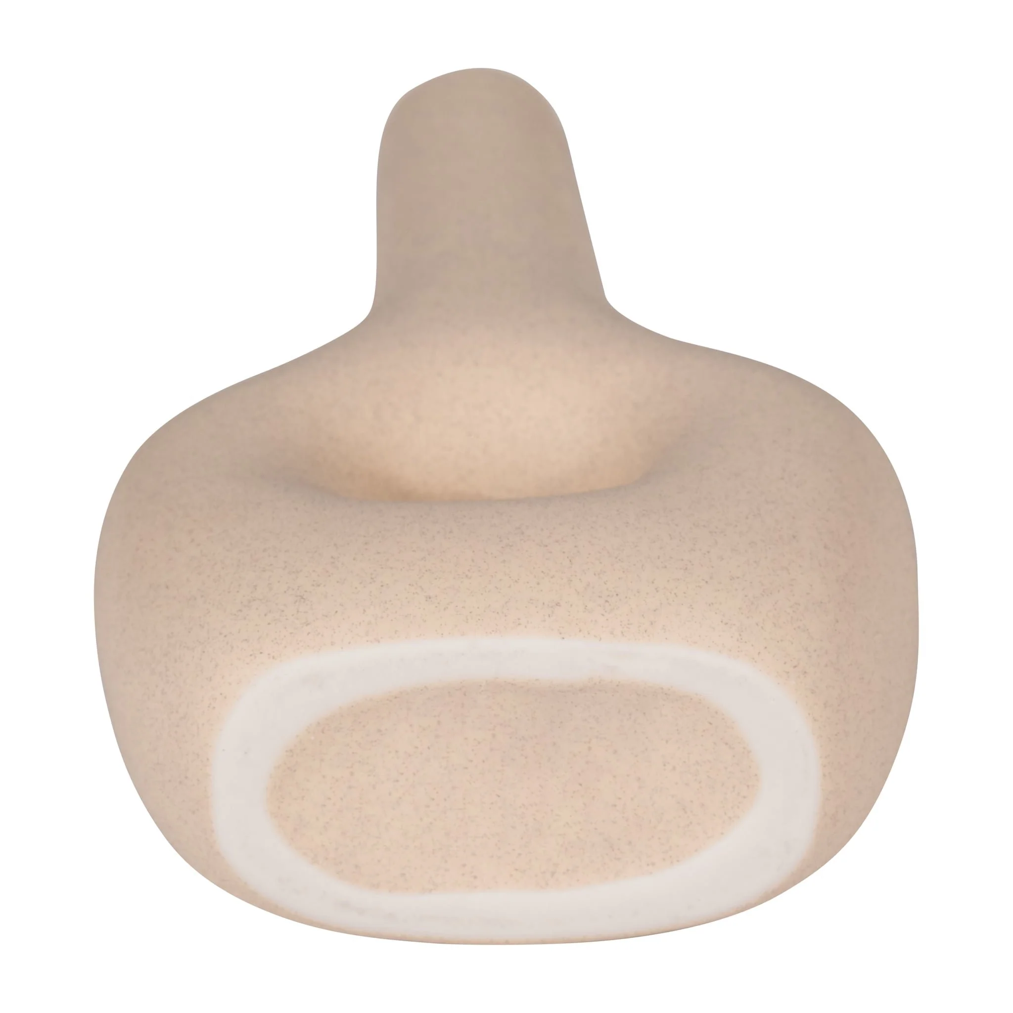 Cer, 9" Open Cut-out Nomad Vase, Ivory - Image 7
