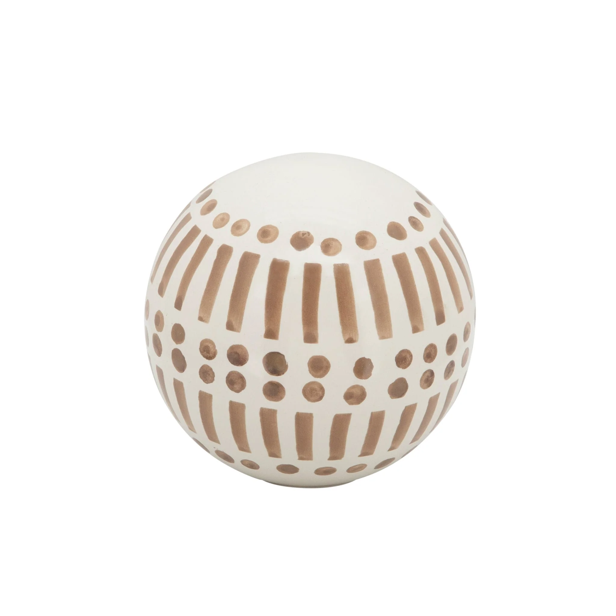 Cer, S/3 6/5/4" Orbs, Tan - Image 3