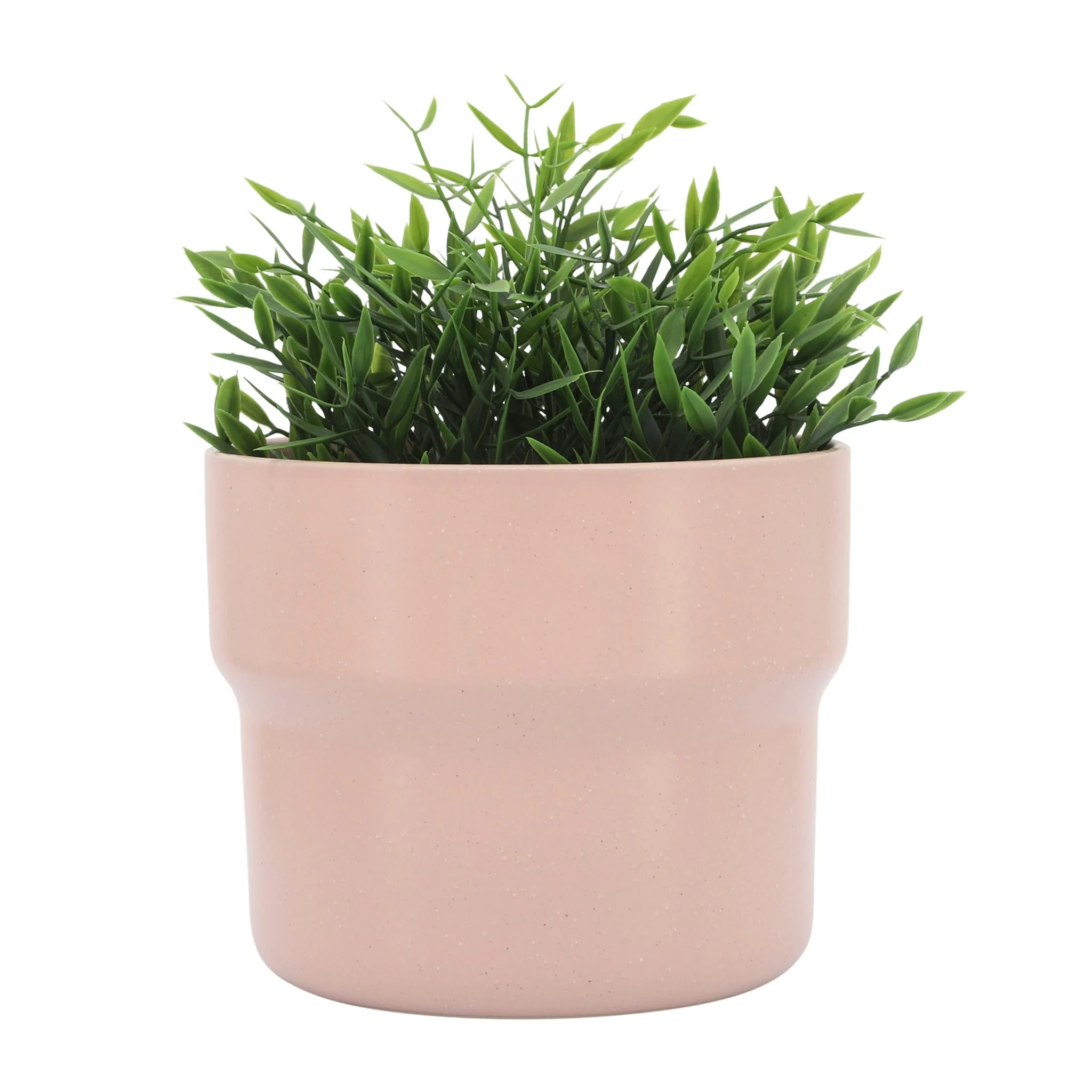 Cer, S/3 7/9/10"d Mushroom Planters, Blush - Image 2