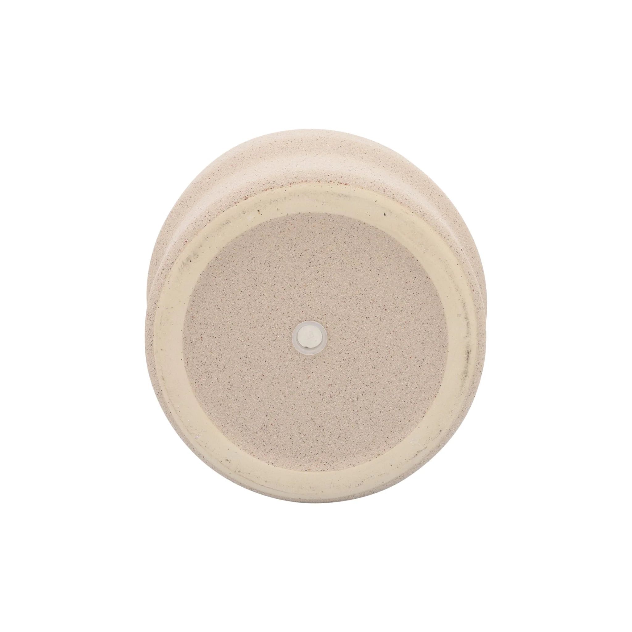 Cer, S/3 7/9/10"d Mushroom Planters, Tan - Image 6