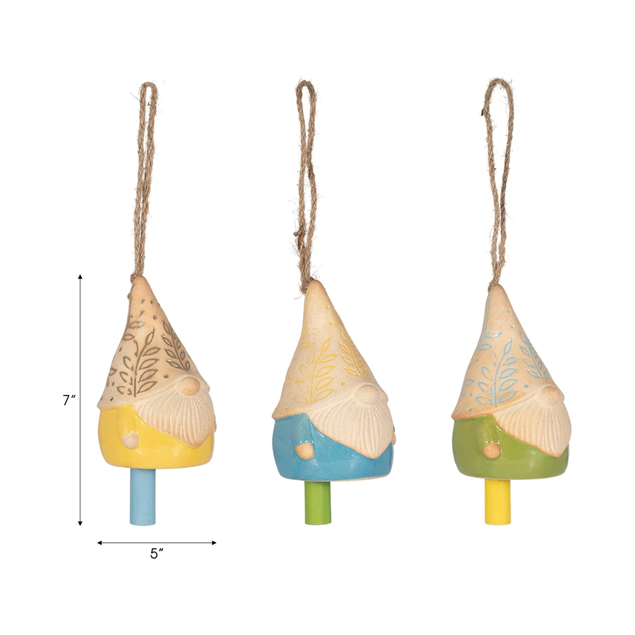 Cer, S/3 Gnome Bells, Multi - Image 8