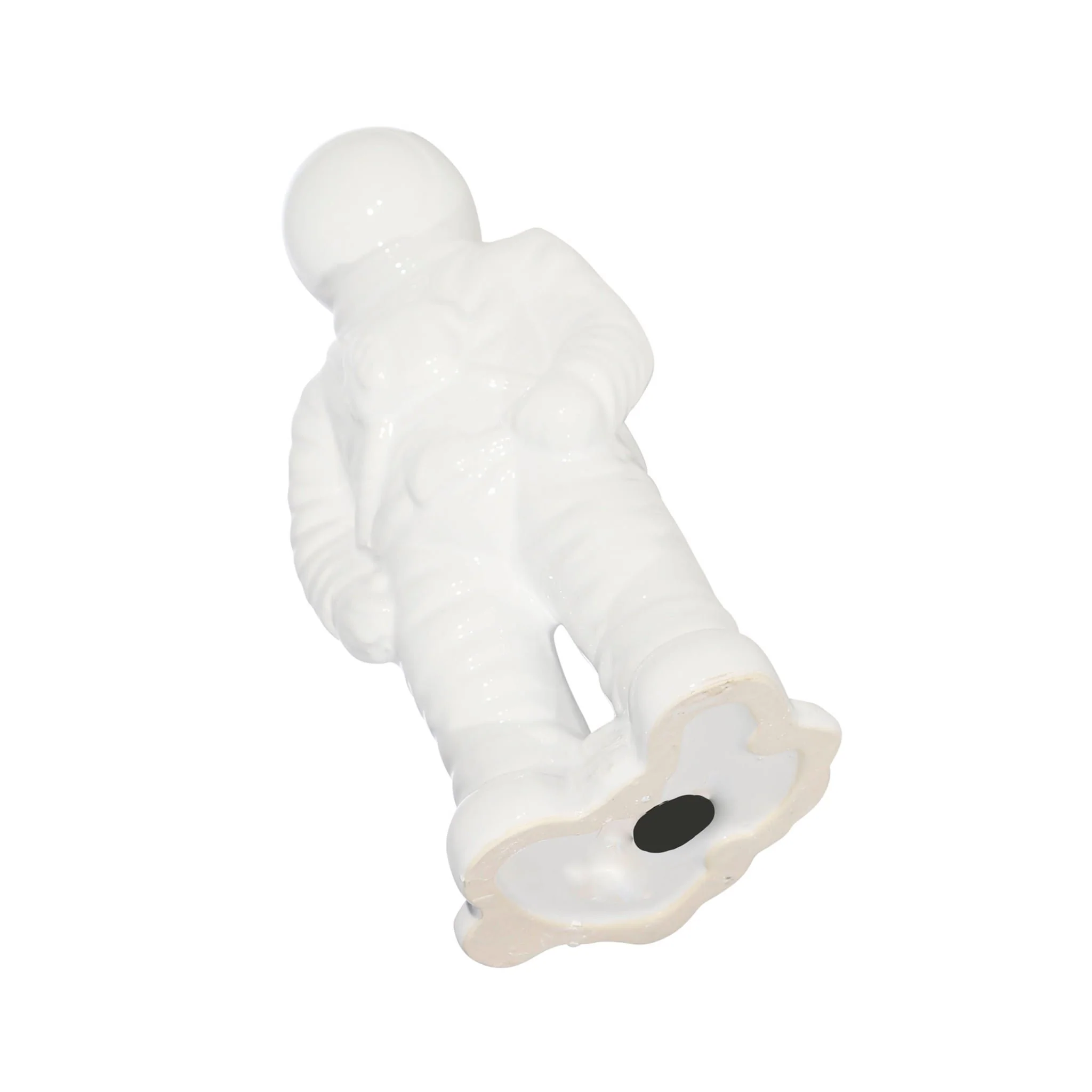 Ceramic 12" Astronaut Statuette, White - Image 6