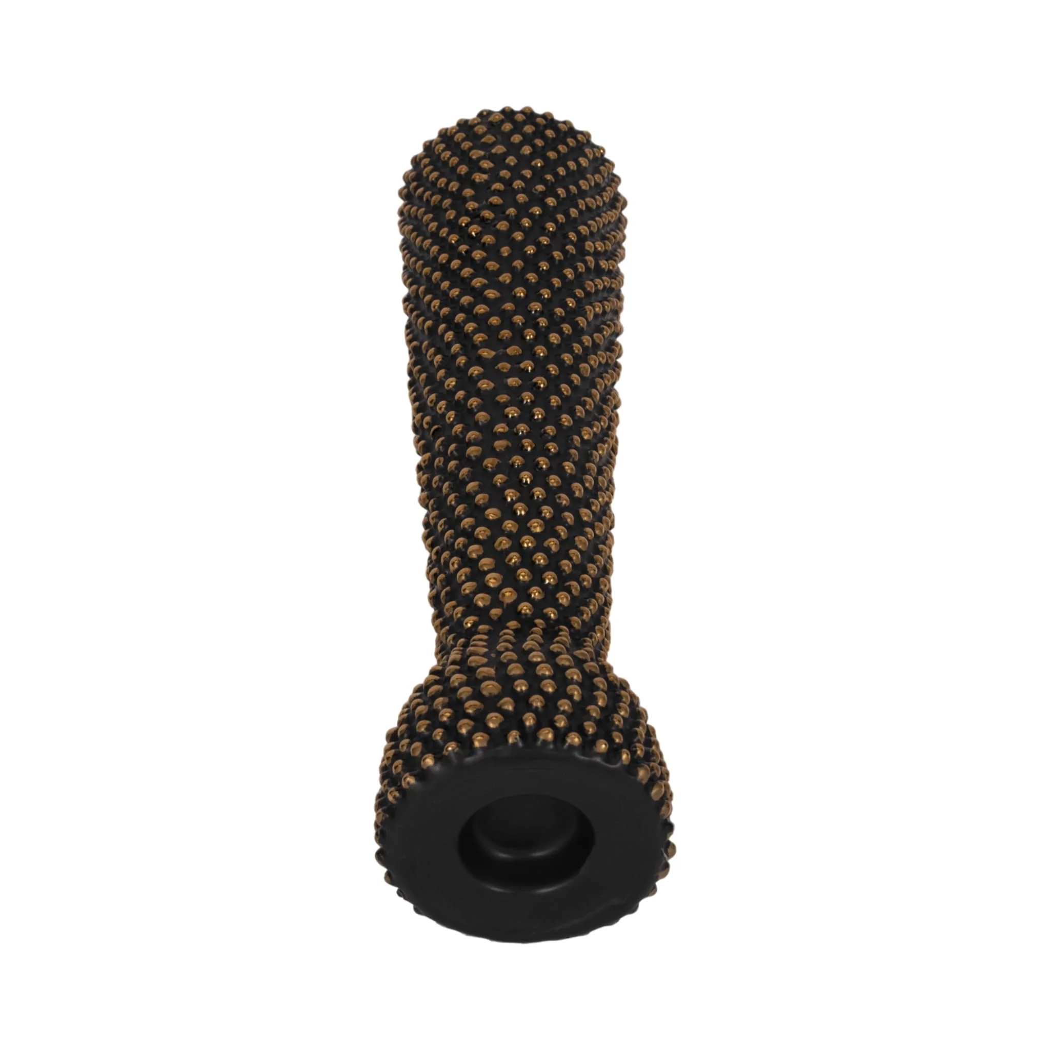 Ceramic 16" Spike Candle Holder Black/gold - Image 5