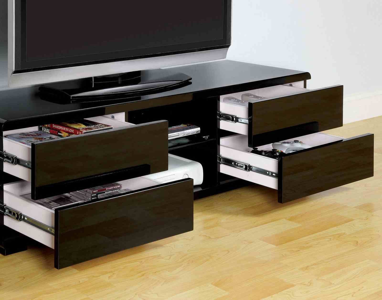Cerro 59" TV Console, Black - Image 2