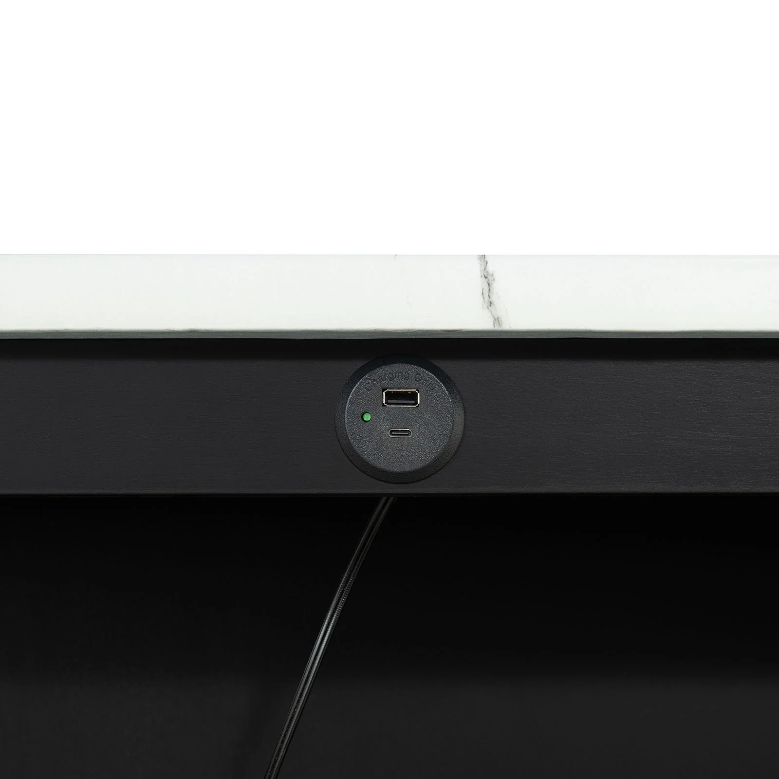 Chalcedony 3 Pc. Counter Ht. Table Set w/ USB - Image 6