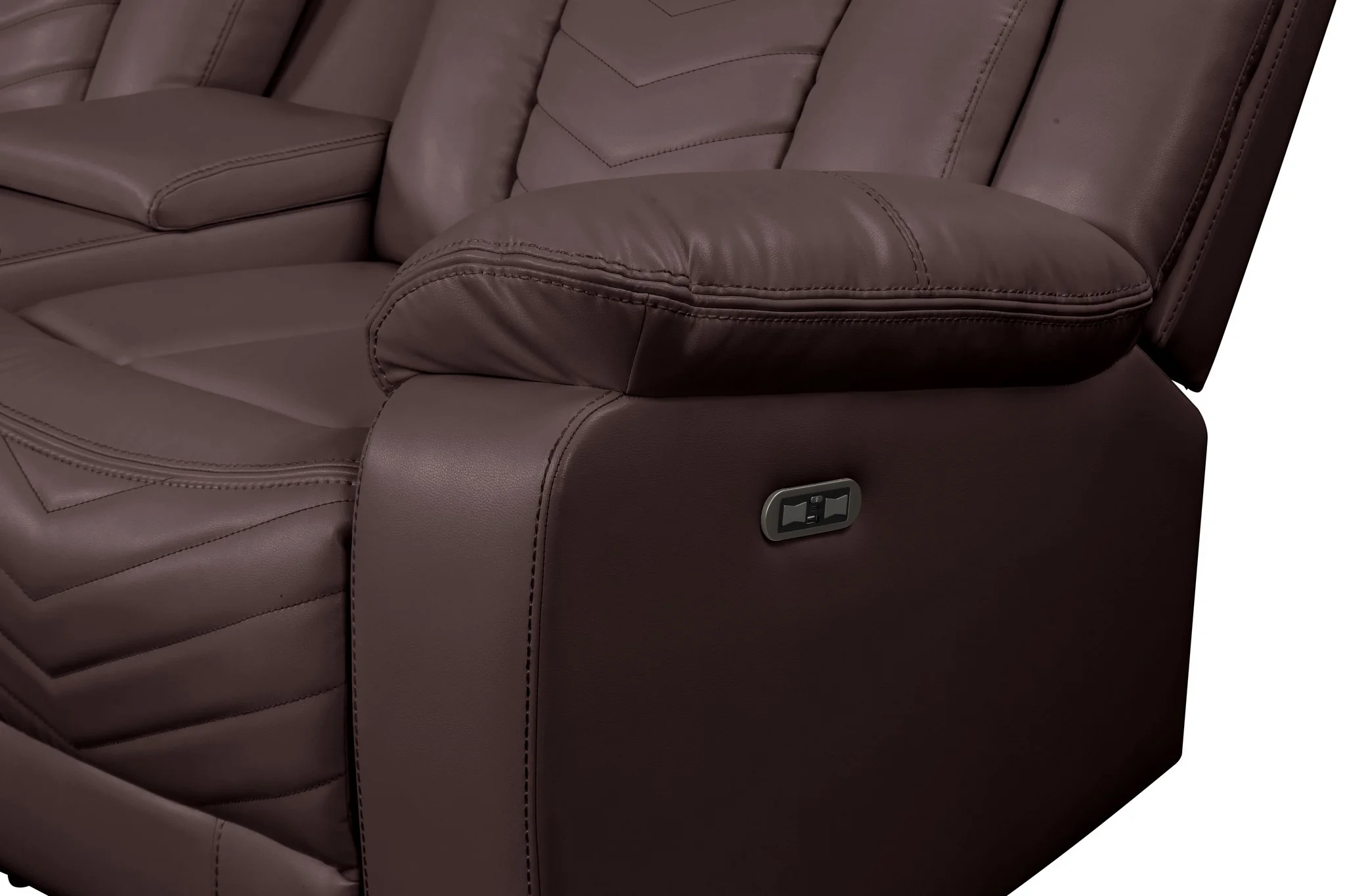 Challenger Sectional Brown - Image 8