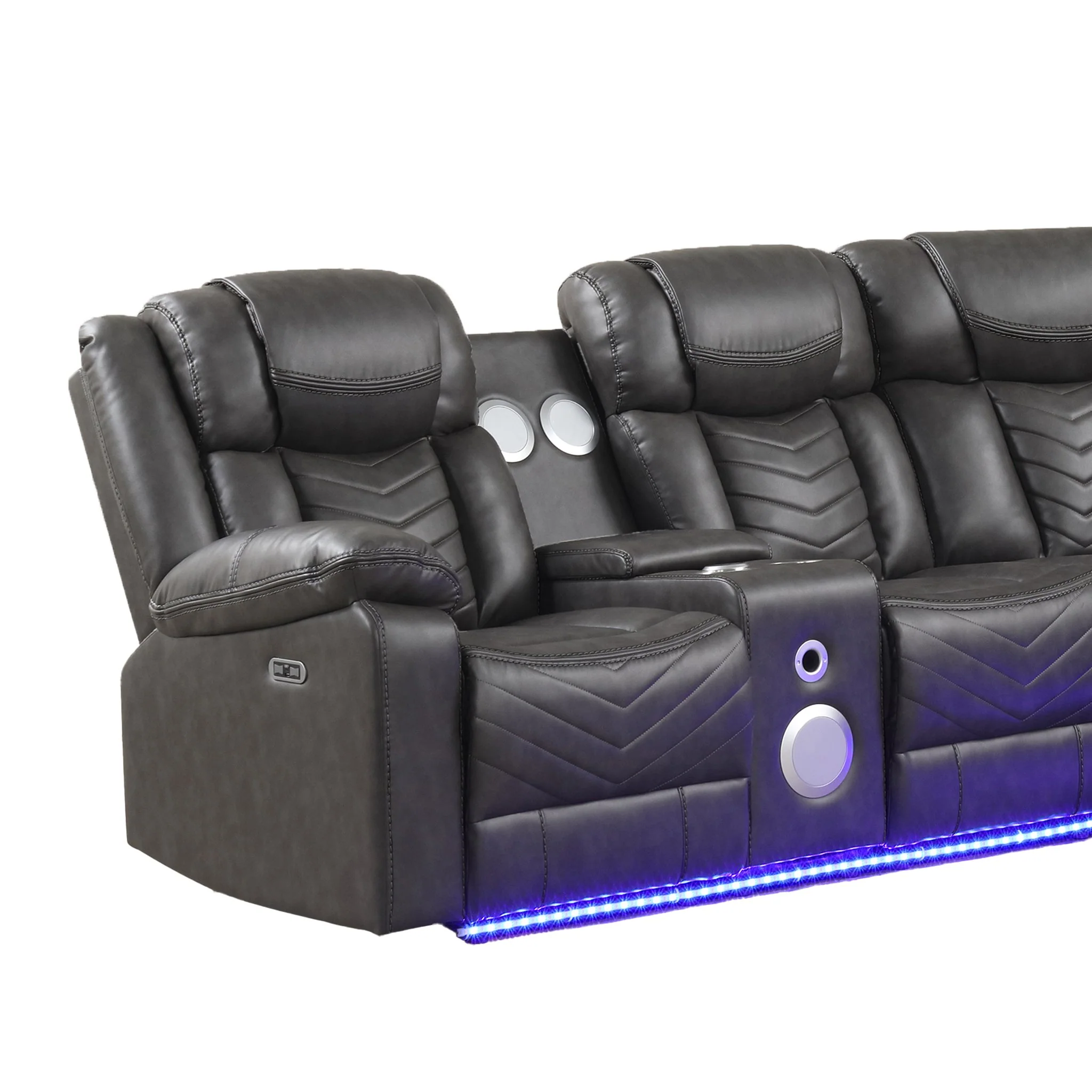 Challenger Sectional Gray - Image 8