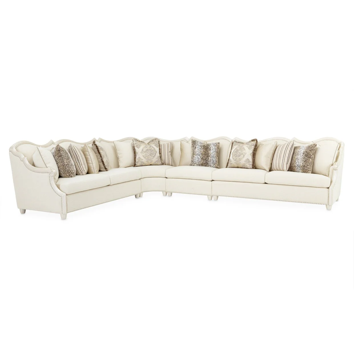 Chamberi Sectional Sofa - Vanilla/Classic Pearl - Image 18