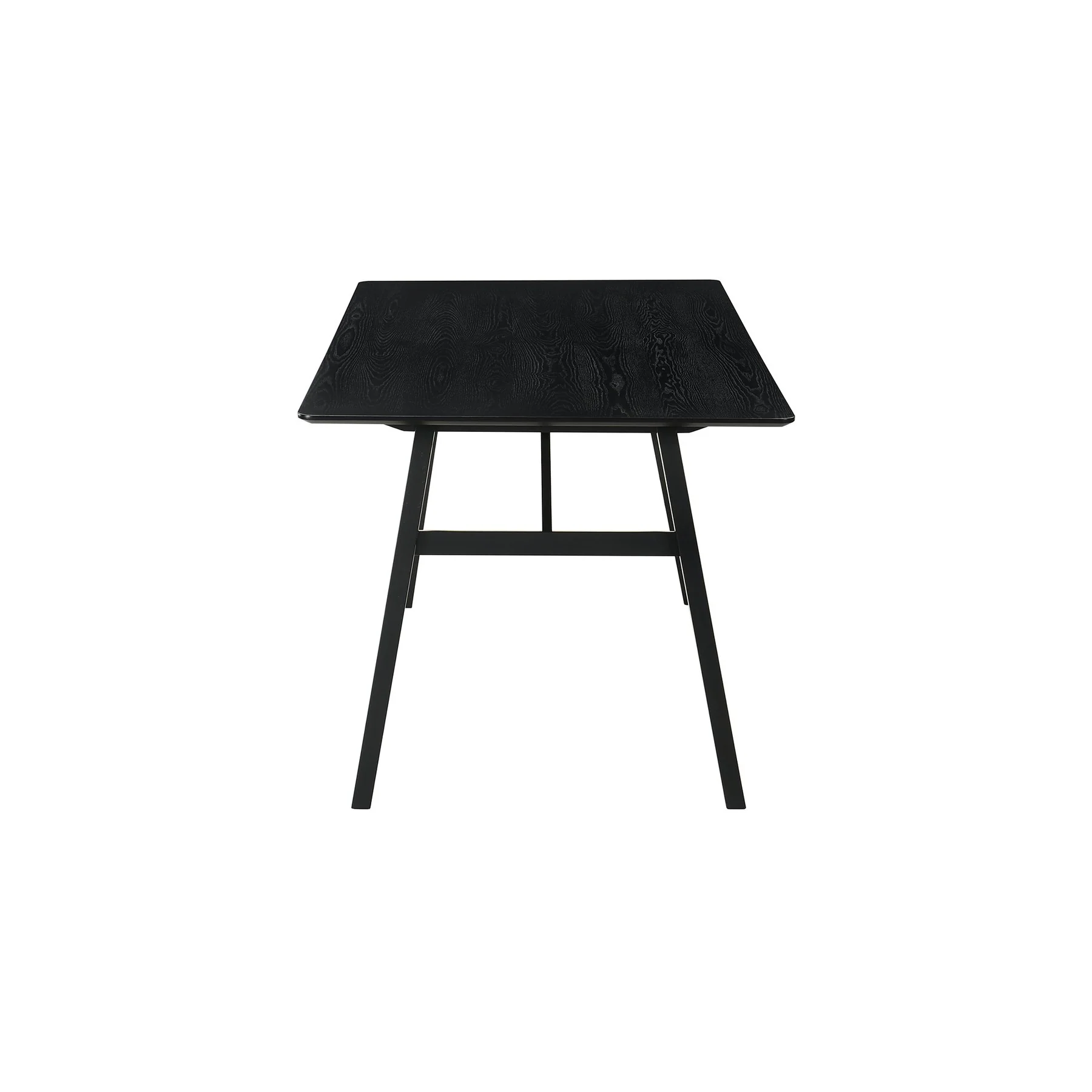 Channell Wood Dining Table in Black Finish - Image 3