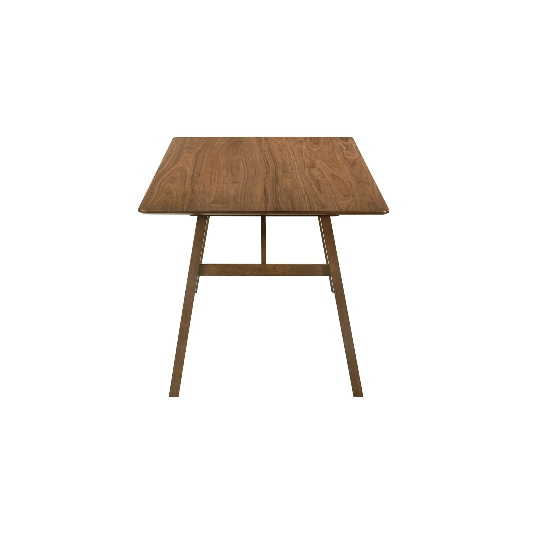 Channell Wood Dining Table in Walnut Finish - Image 3