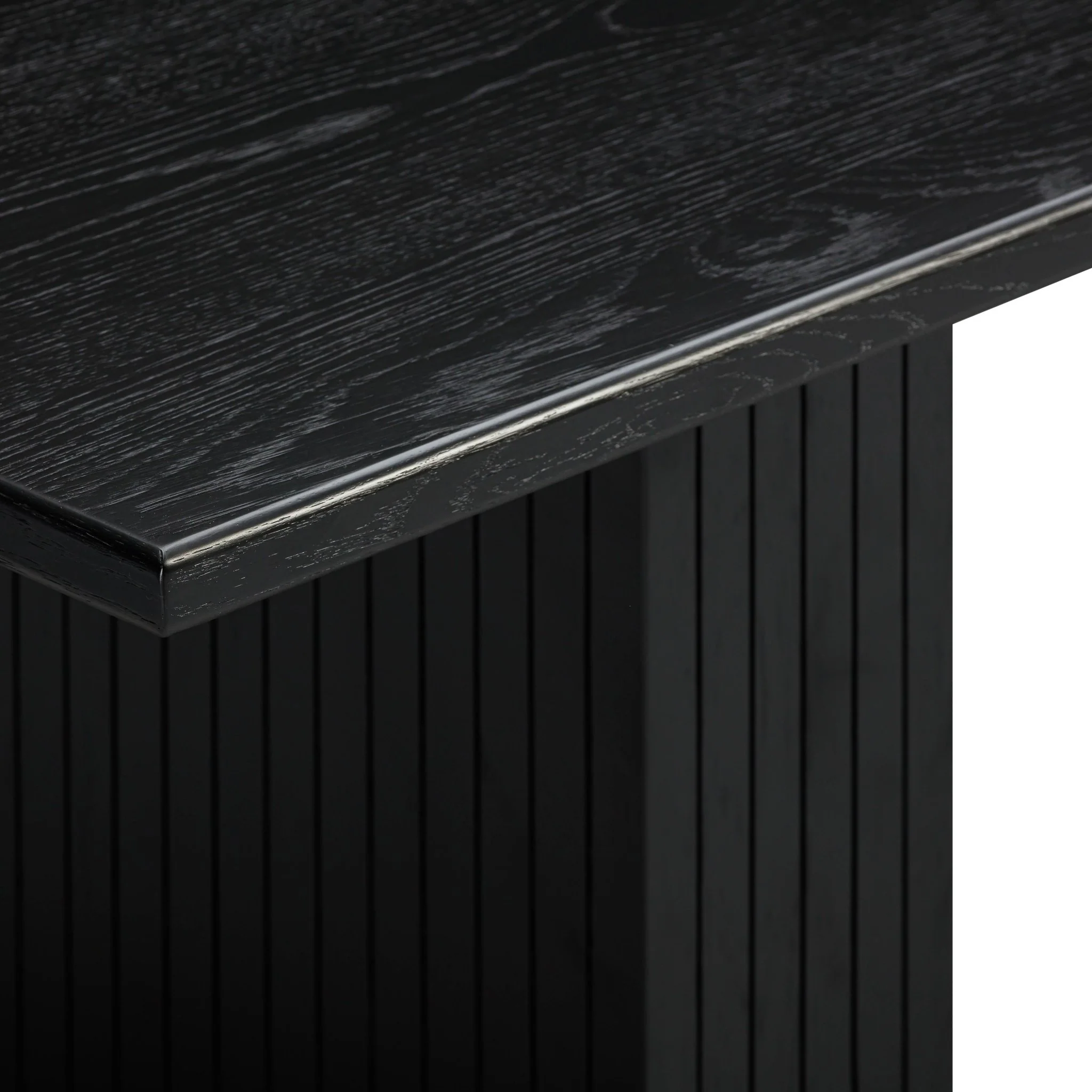 Chelsea Black Oak Rectangular Dining Table - Image 6