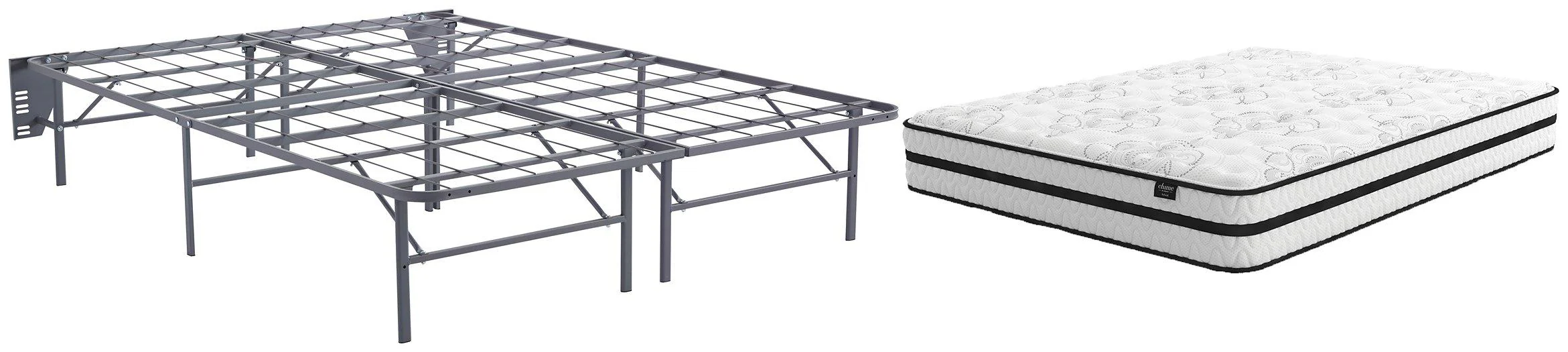 Chime 10 Inch Hybrid 2-Piece Mattress Package - Image 7