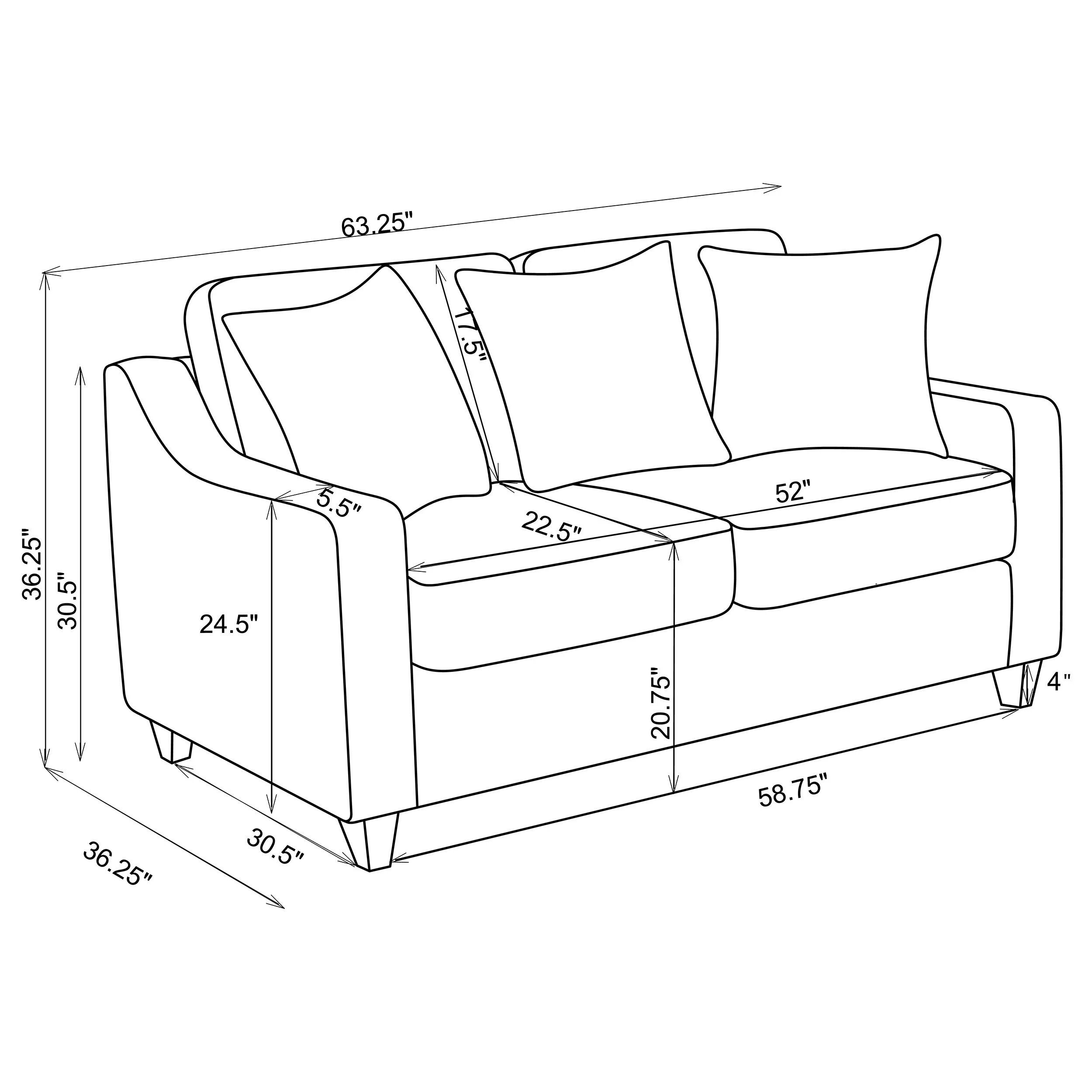 Christine Sofa Set - Image 16