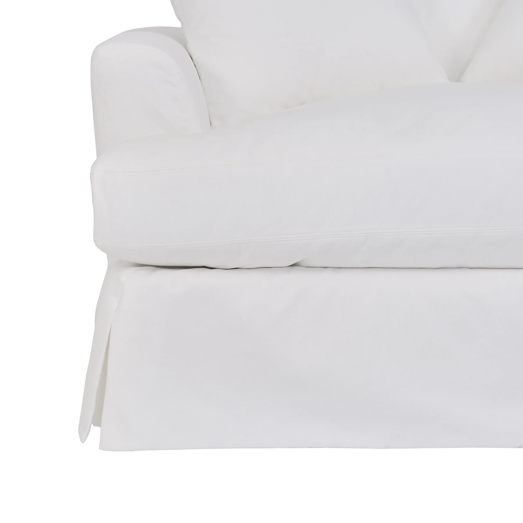 Ciara 53" Upholstered Chair and a Half in Pearl - Image 7