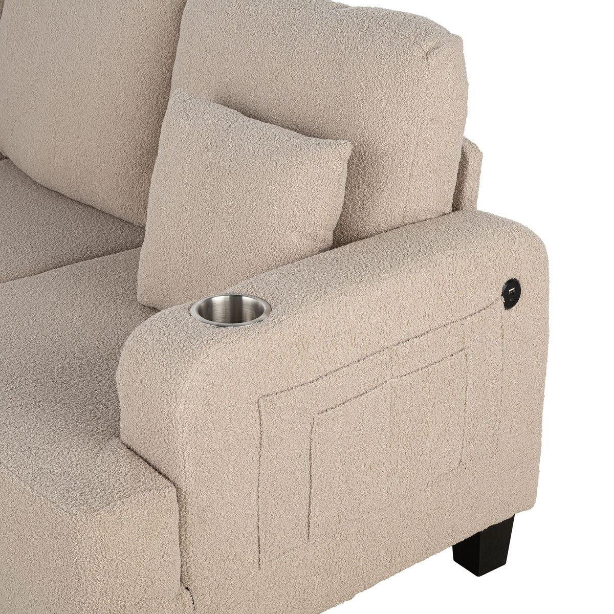 Cinderford Sofa, Beige - Image 5
