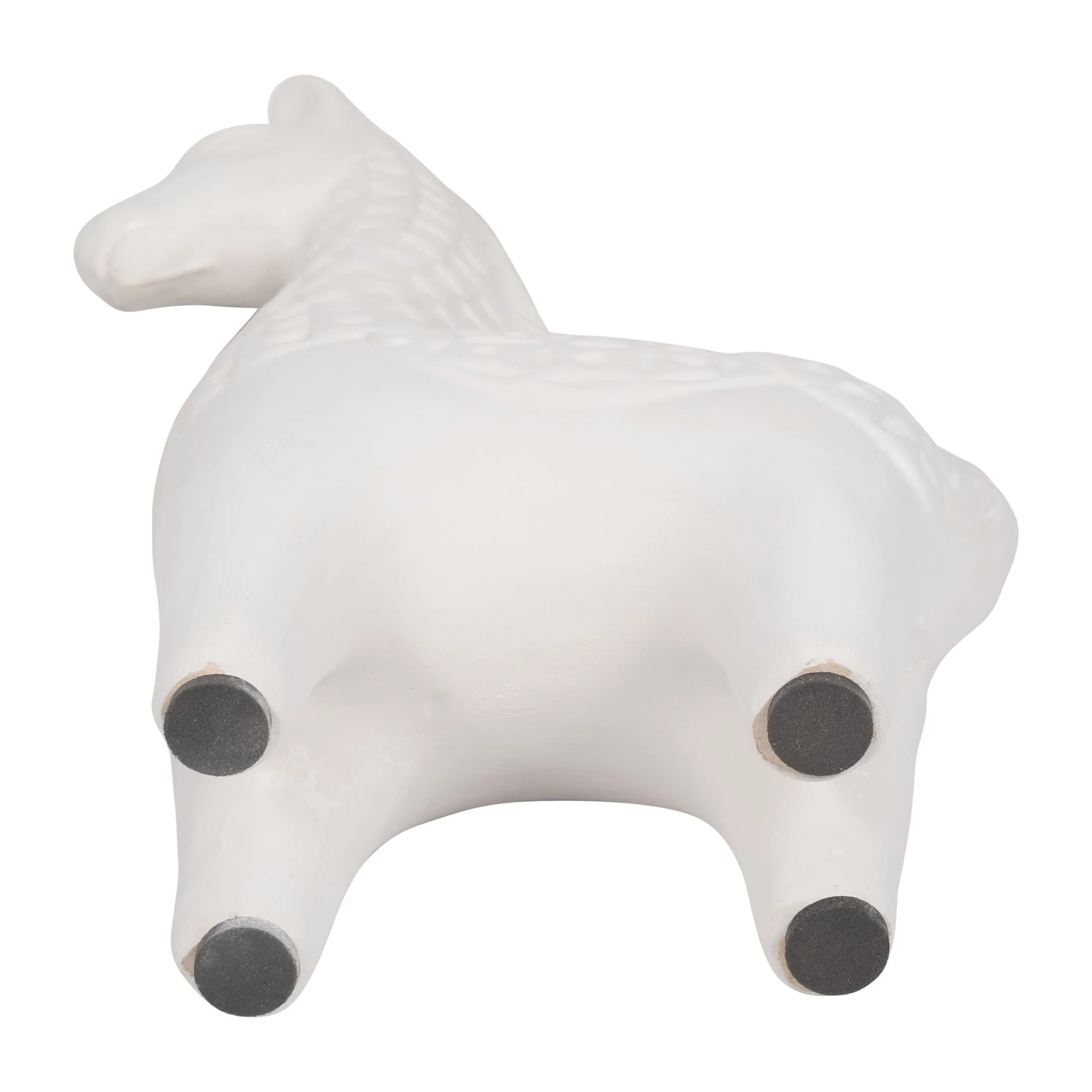 Clay, 11" Standing Llama, Ivory - Image 6