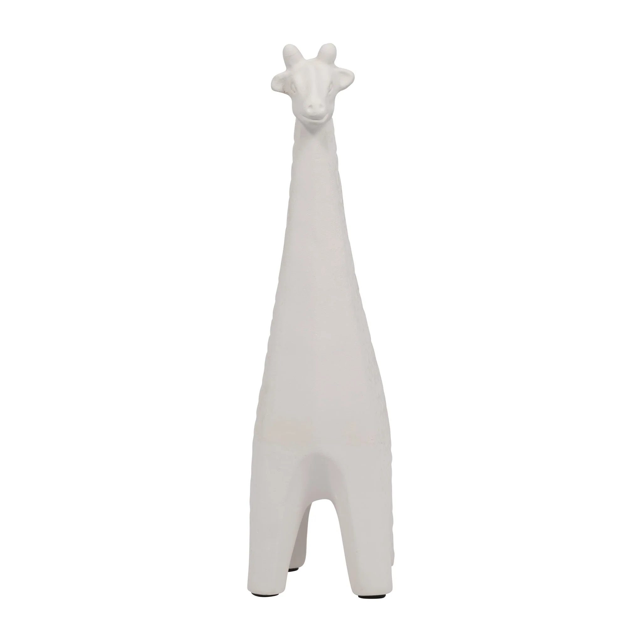 Clay, 12" Loopy Pattern Giraffe, Ivory - Image 3
