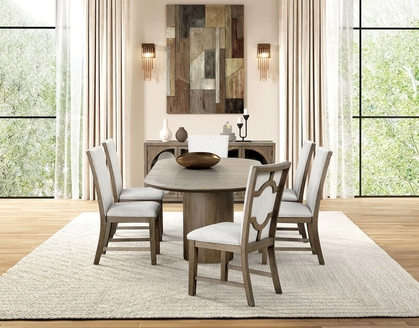 Clements 9 Pc. Dining Table Set - Image 2