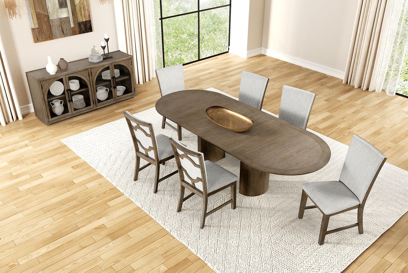 Clements 9 Pc. Dining Table Set - Image 3