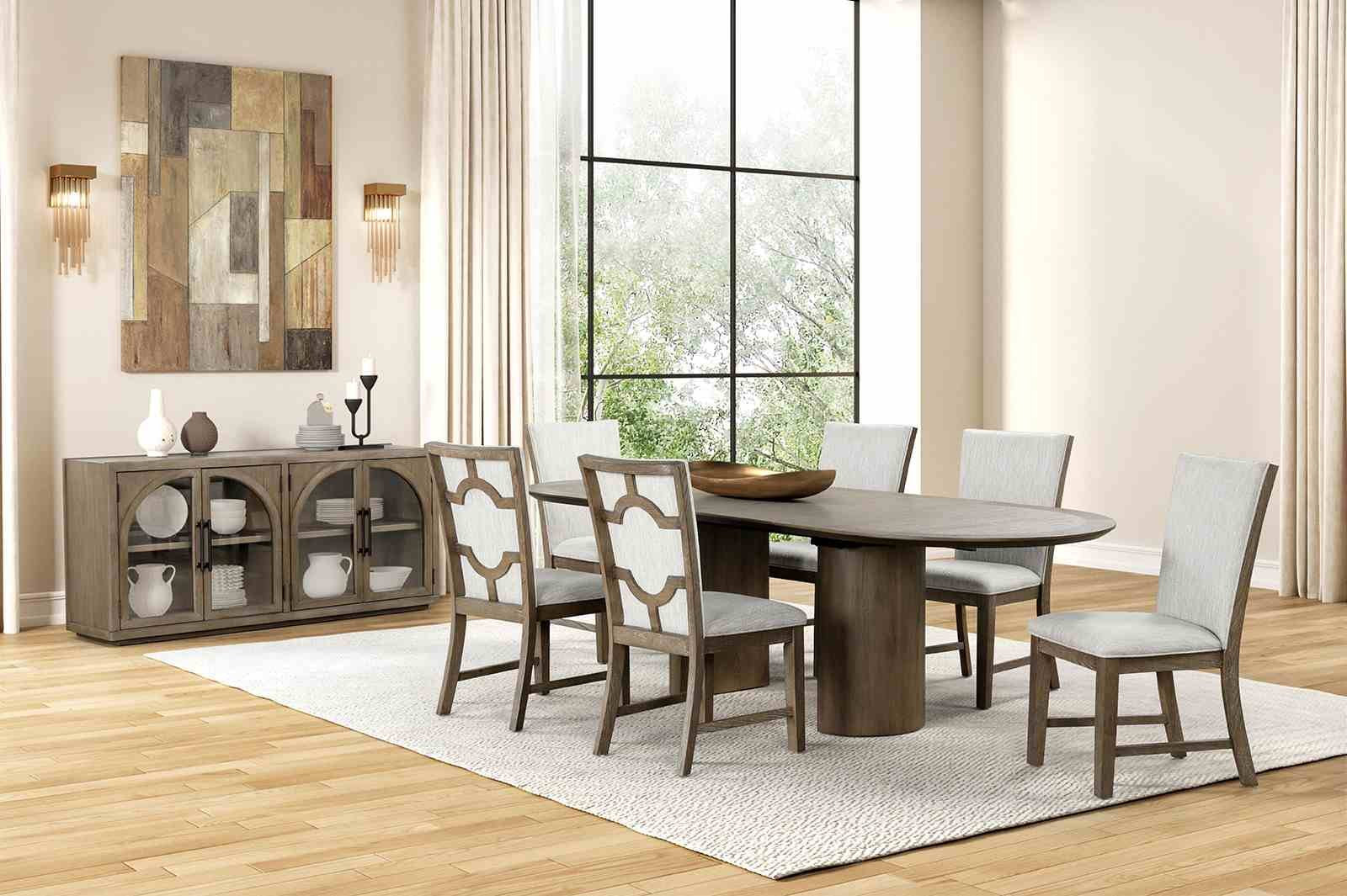 Clements Uph Side Chair (2/CTN), Oak - Image 2