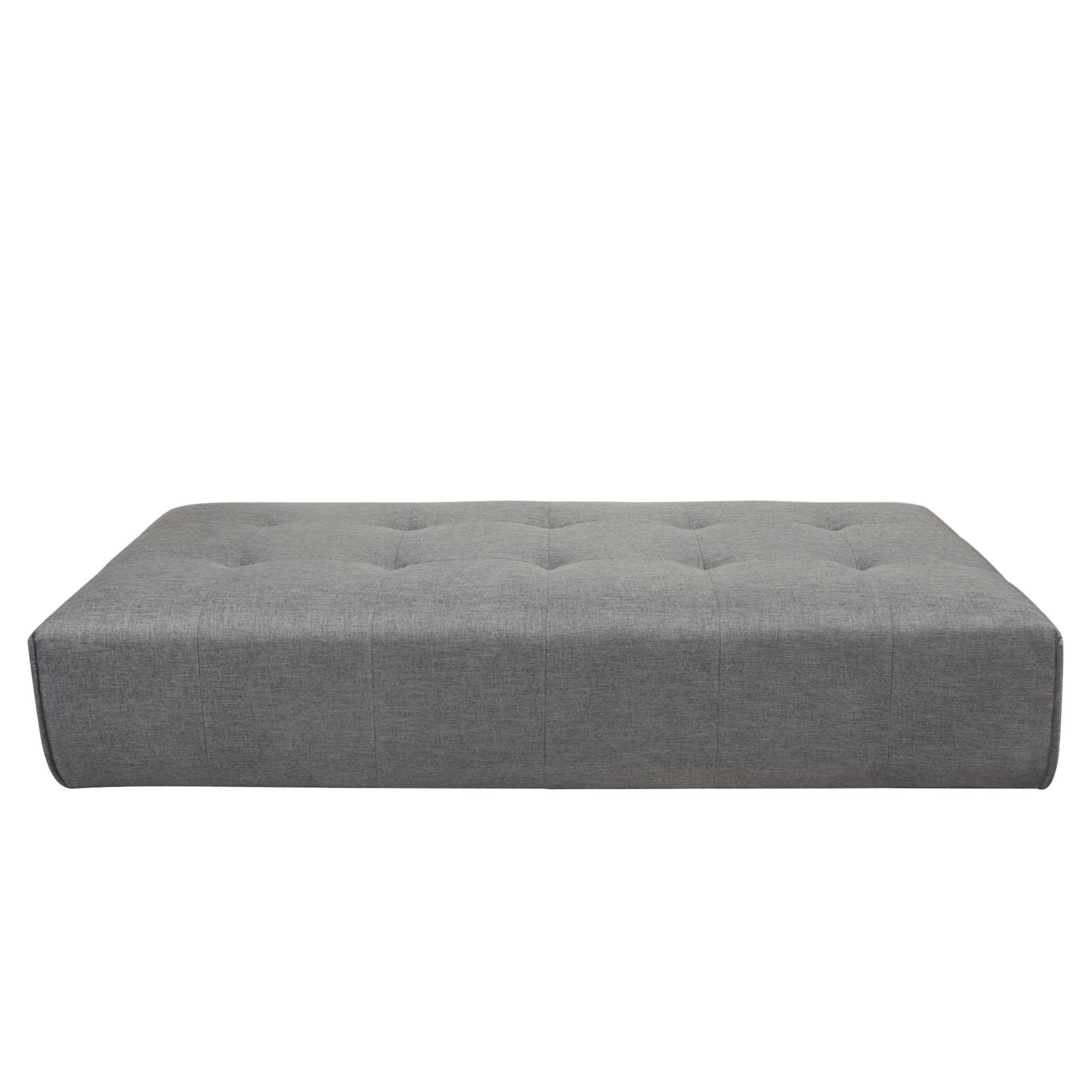 Cloud Lounge Seating Platform with Moveable Backrest Supports in Space Grey Fabric by Diamond Sofa - Image 5