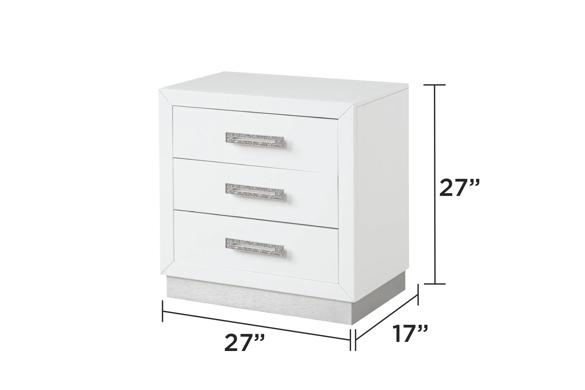 Coco Nightstand White - Image 5