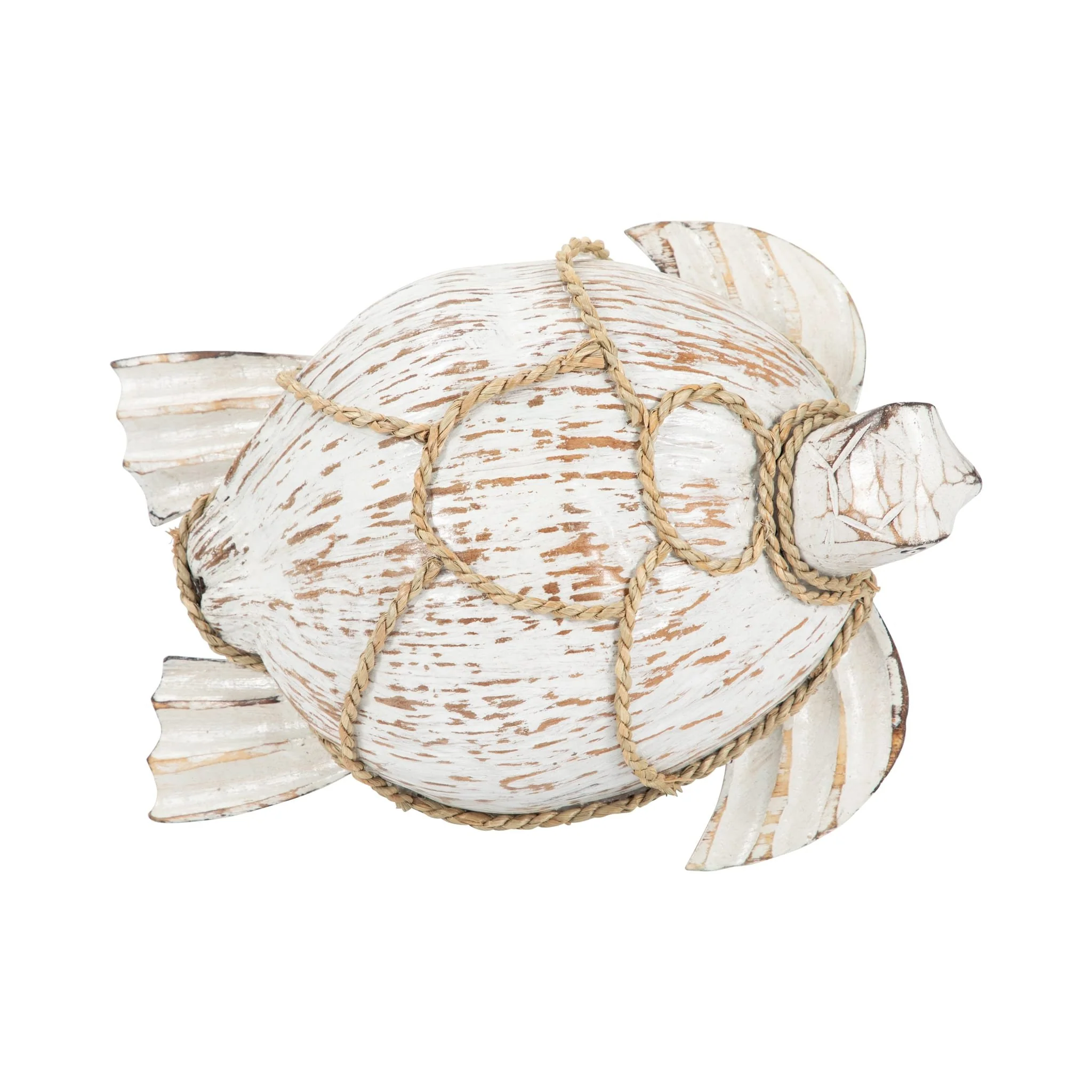 Coconut, 12"l Turtle, White/brown - Image 6