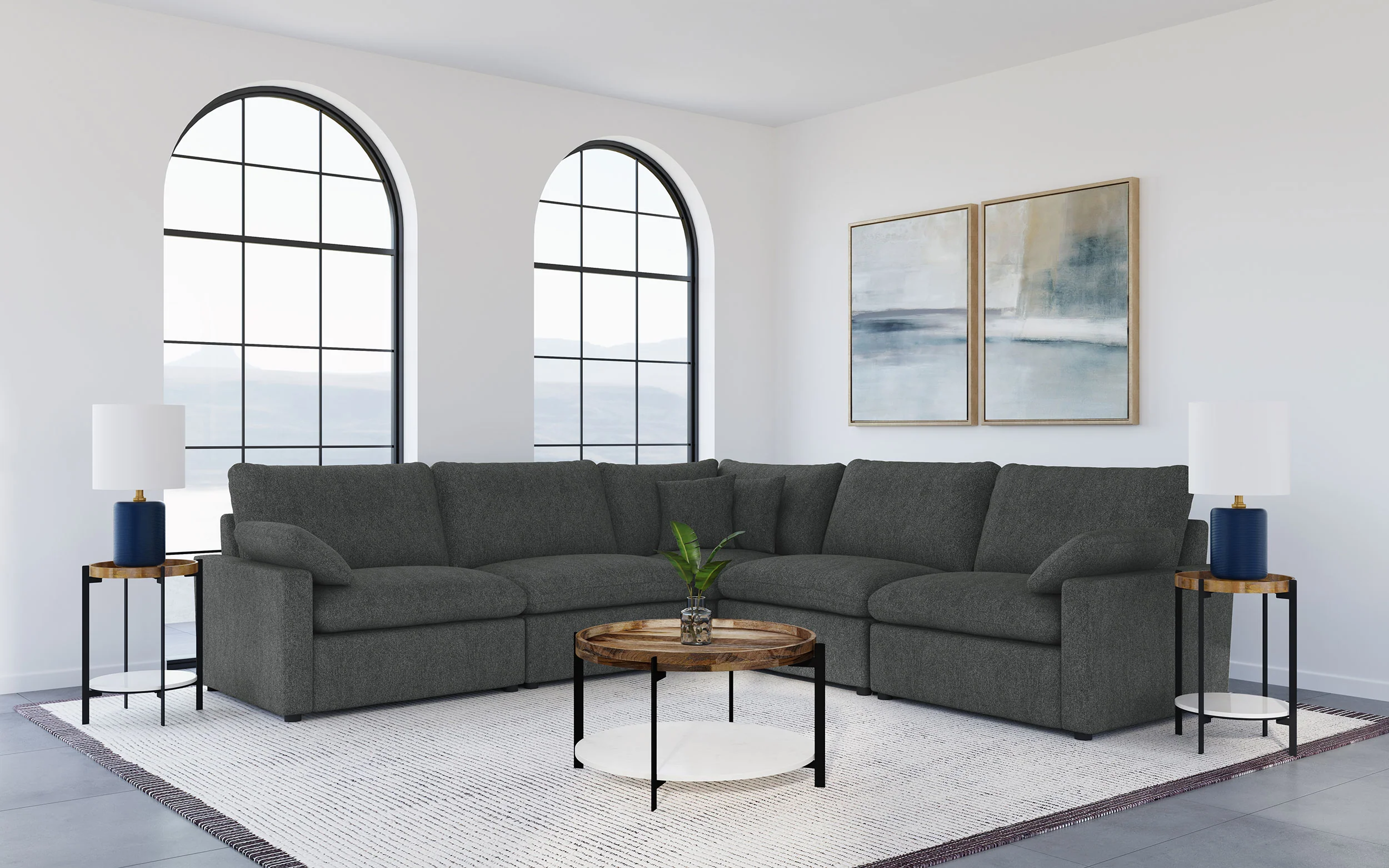 Collins Modular Power Reclining Sectional Sofa - Image 36
