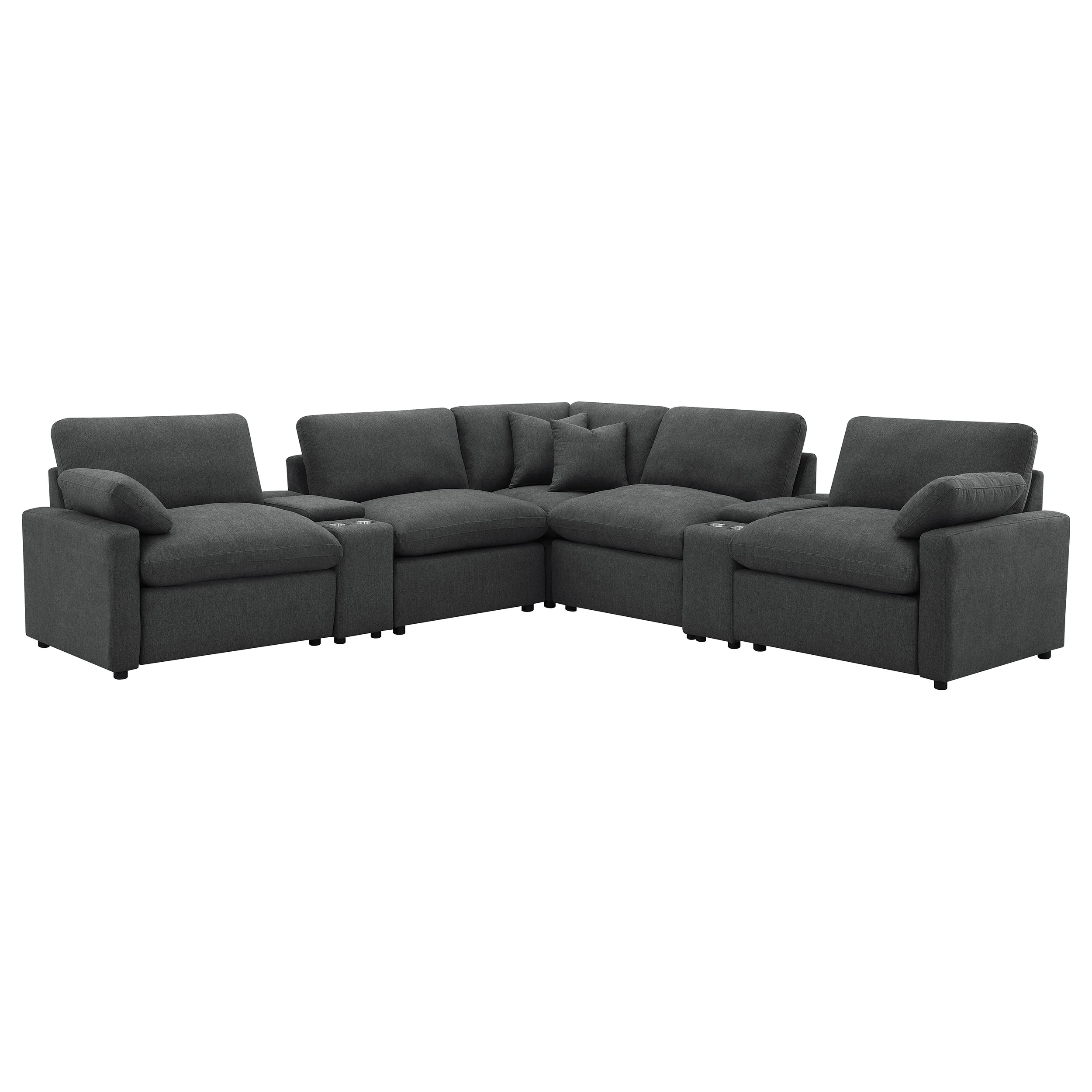 Collins Modular Power Reclining Sectional Sofa - Image 53